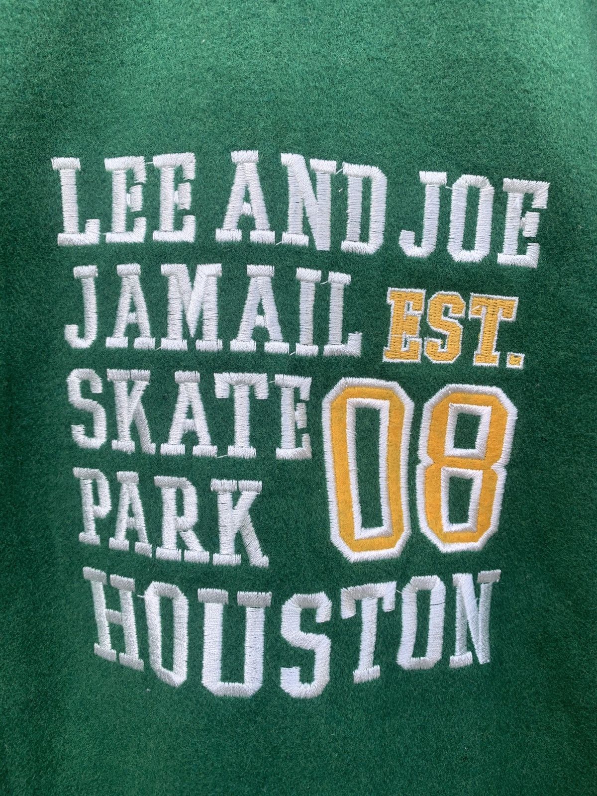 Japanese Brand Japanese Brand Wego Houston Varsity Jacket Size US L / EU 52-54 / 3 - 8 Thumbnail