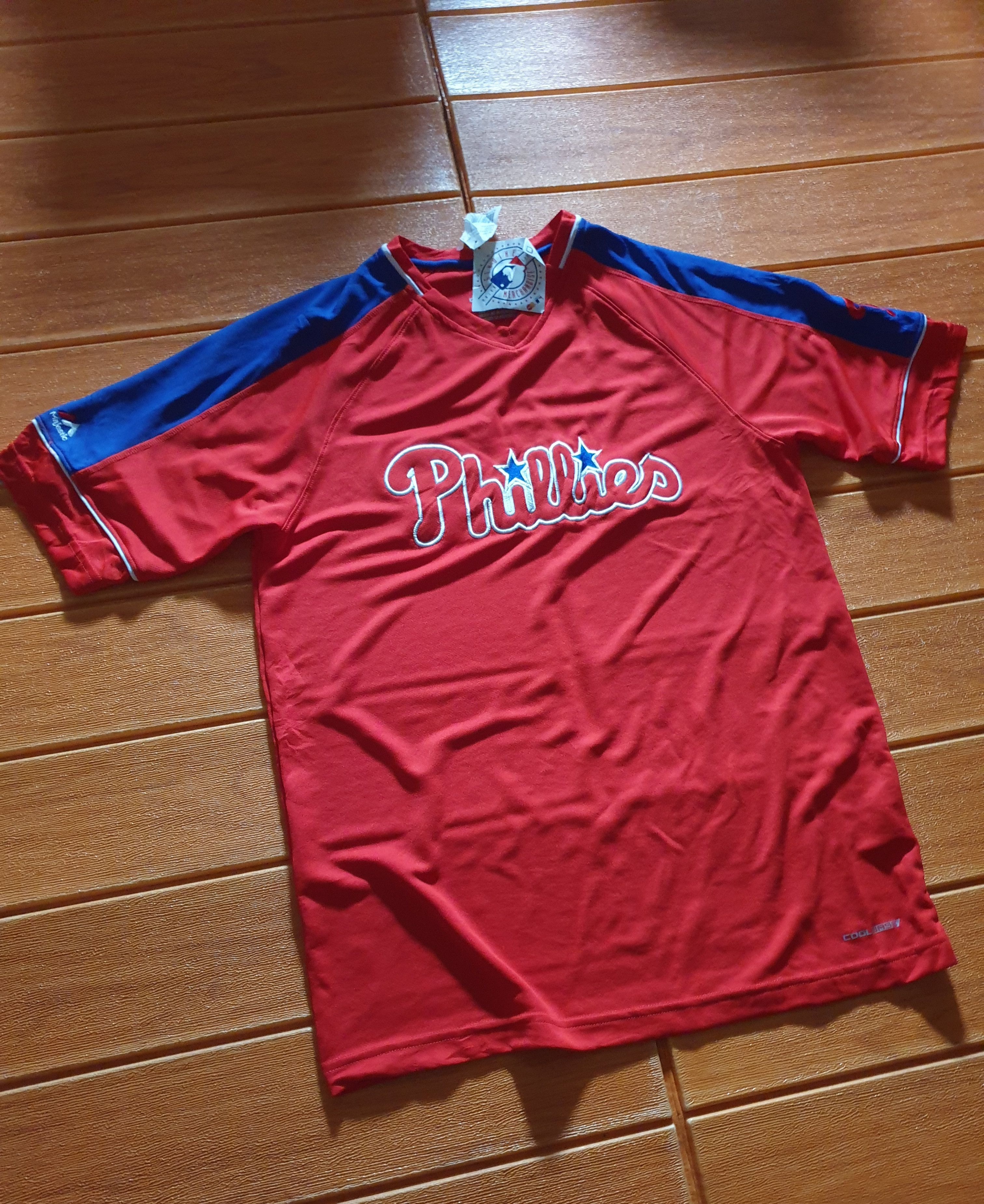 MLB 💥Phillies mlb red colour jersey Size US M / EU 48-50 / 2 - 6 Thumbnail