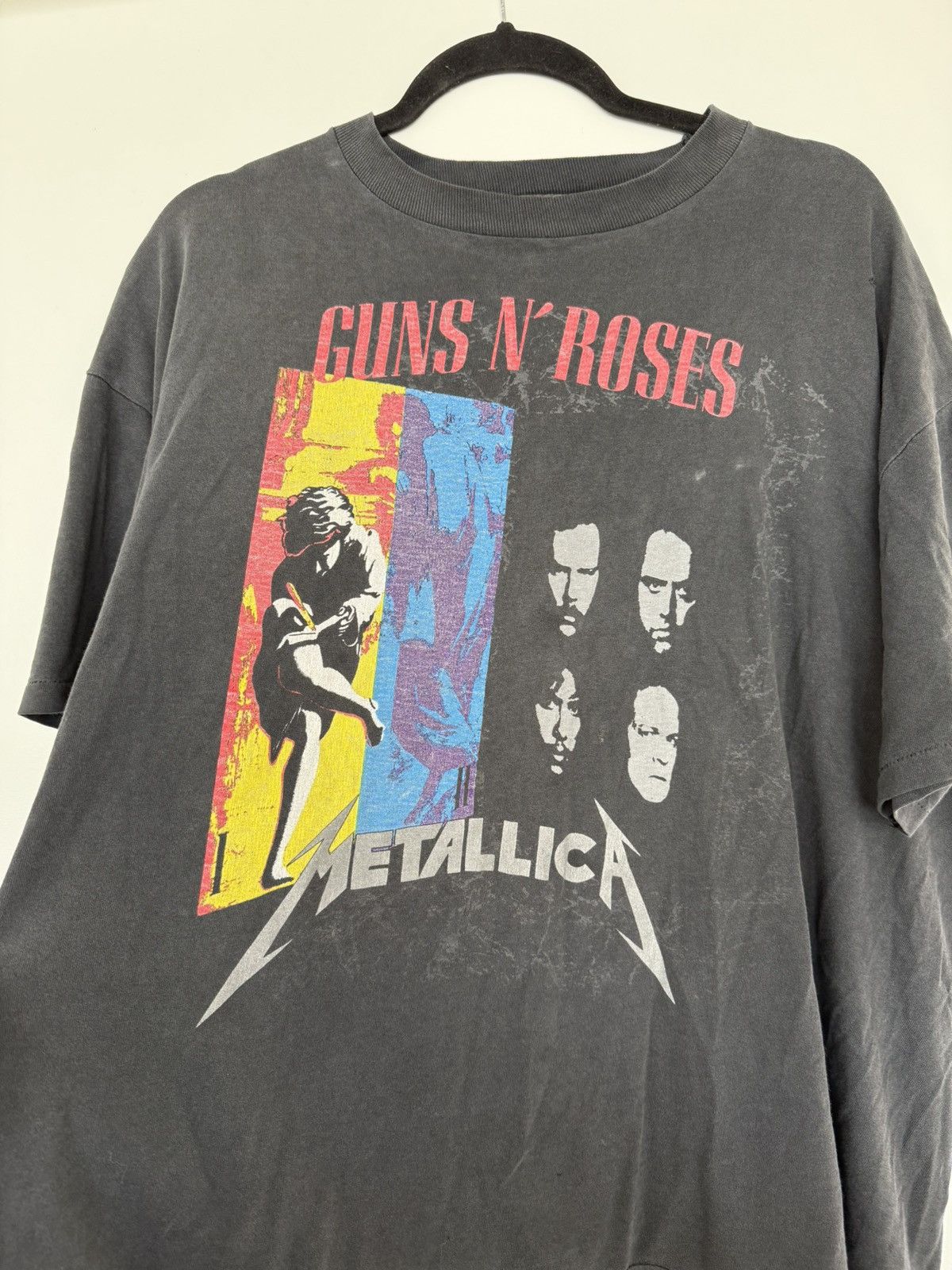 Vintage METALLICA GUNS N ROSES Size US XL / EU 56 / 4 - 2 Thumbnail