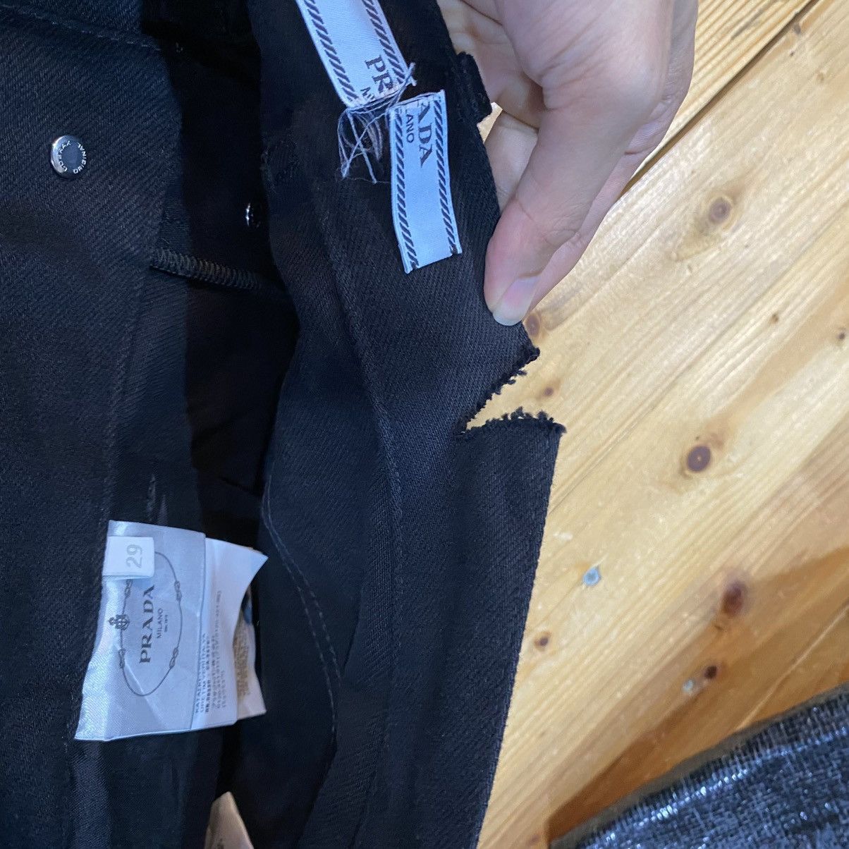 Prada Prada Black Denim Jeans Stretchable Size US 32 / EU 48 - 11 Thumbnail