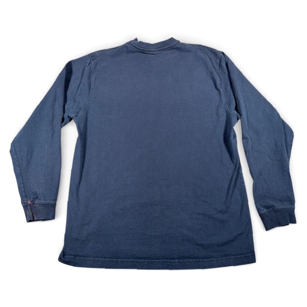 Carhartt VINTAGE Carhartt Shirt Adult MEDIUM Blue Henley Workwear Heritage Cotton Long Sleeve Y2K Size US M / EU 48-50 / 2 - 3 Thumbnail