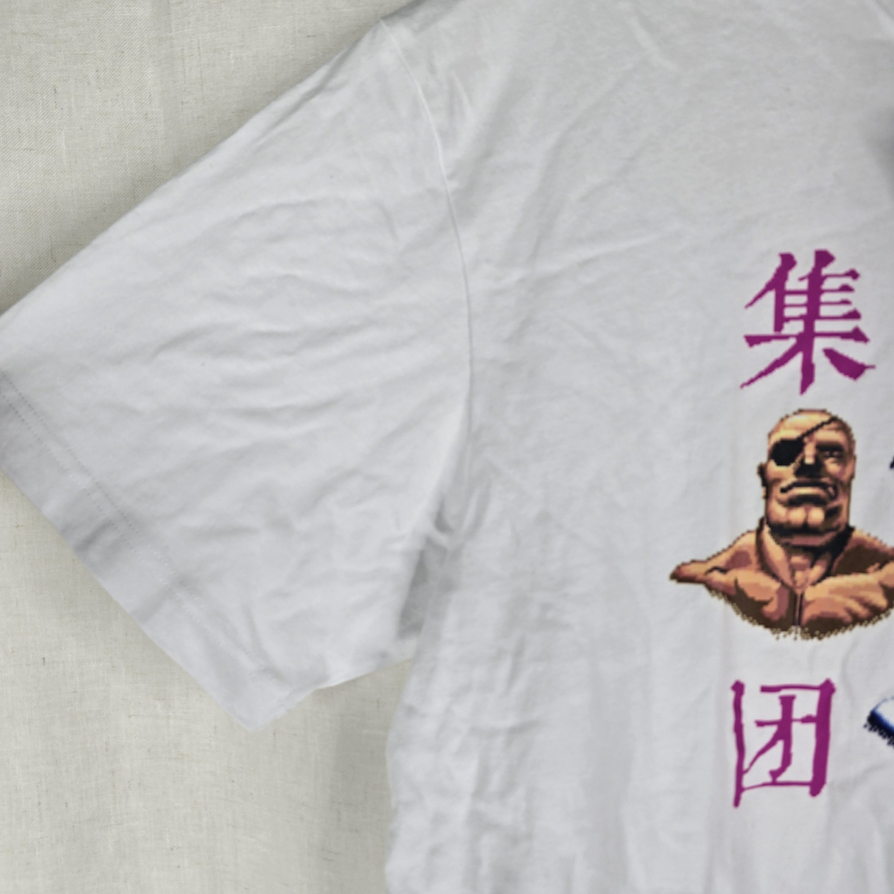 CLOT Clot × Street Fighter Mens XL Tshirt White NEW Size US XL / EU 56 / 4 - 2 Thumbnail