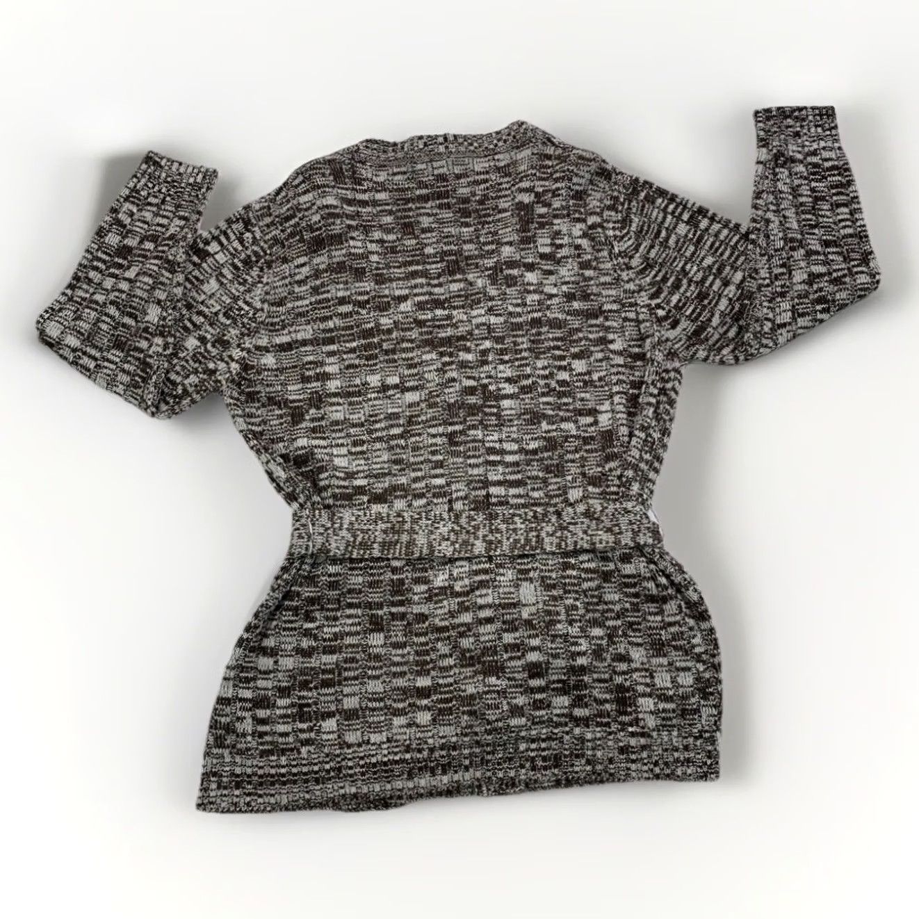 Vintage VINTAGE Kmart Cardigan Knit Brown Hippie Rockabilly Boho 60s 70s Women M Long Sleeve V-Neck Sweater Size M / US 6-8 / IT 42-44 - 5 Thumbnail