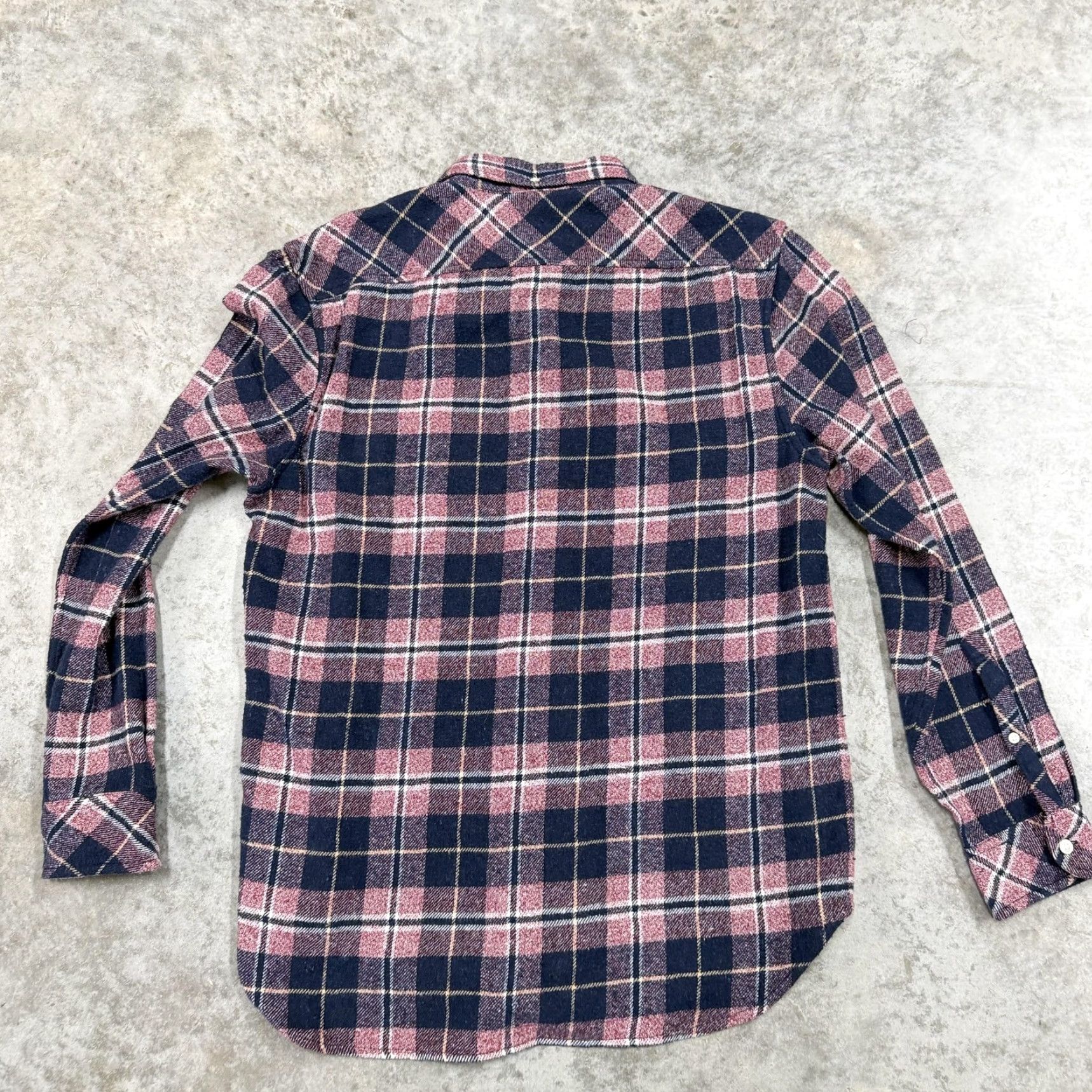 Chubbies Chubbies The Nutter Shirt Mens Medium Blue Plaid Flannel Button Long Sleeve Shirt Size US M / EU 48-50 / 2 - 3 Thumbnail