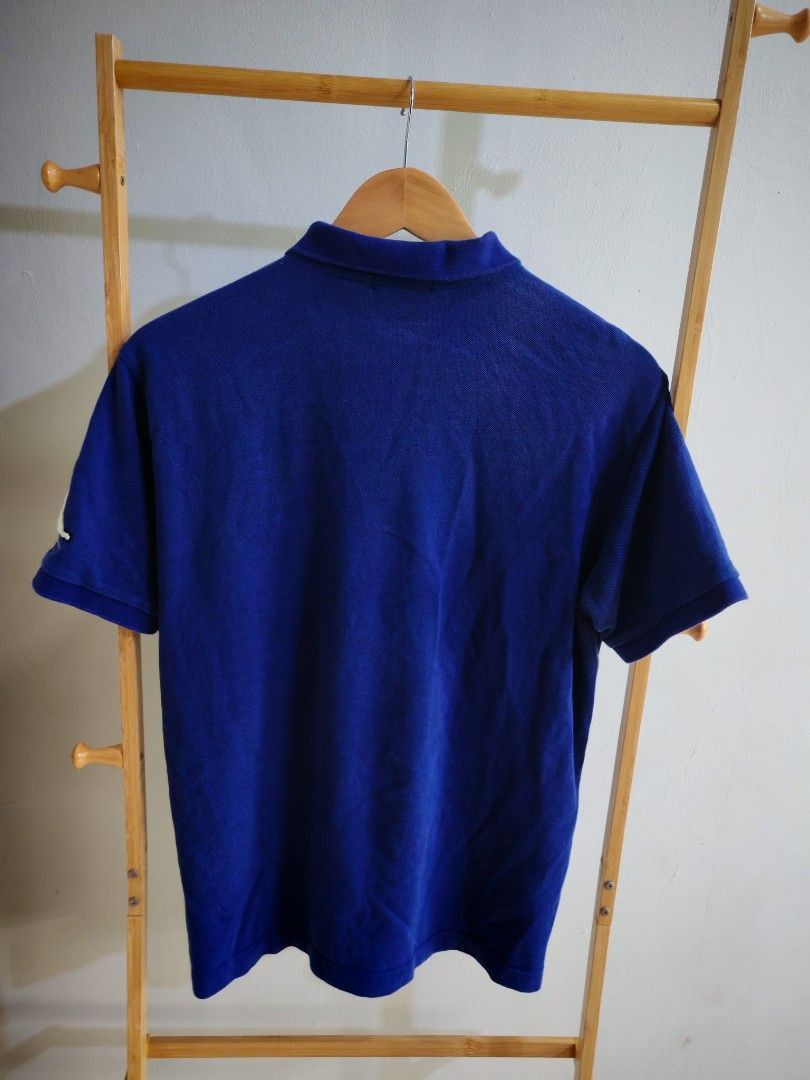 Burberry Burberry Black Label Blue Polo Shirt Logo Size 3 Size US M / EU 48-50 / 2 - 5 Thumbnail