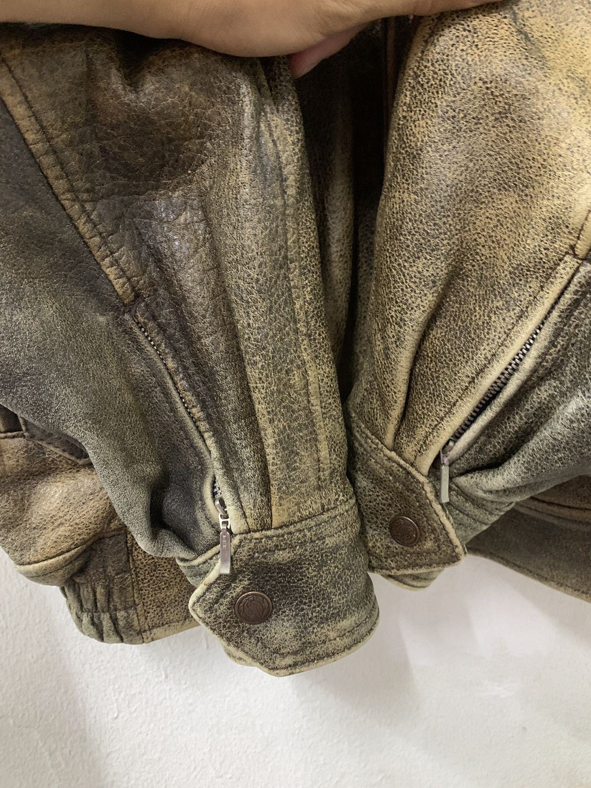 Leather Vintage Flying Leather Jacket Size US M / EU 48-50 / 2 - 6 Thumbnail