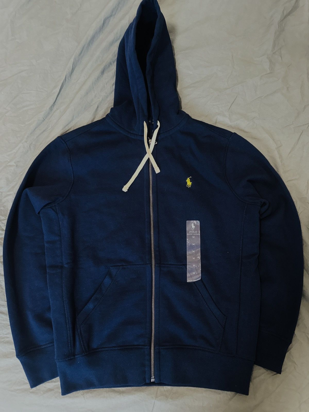 Polo Ralph Lauren Polo Ralph Lauren Navy Blue Zip-Up Size US M / EU 48-50 / 2 - 1 Thumbnail
