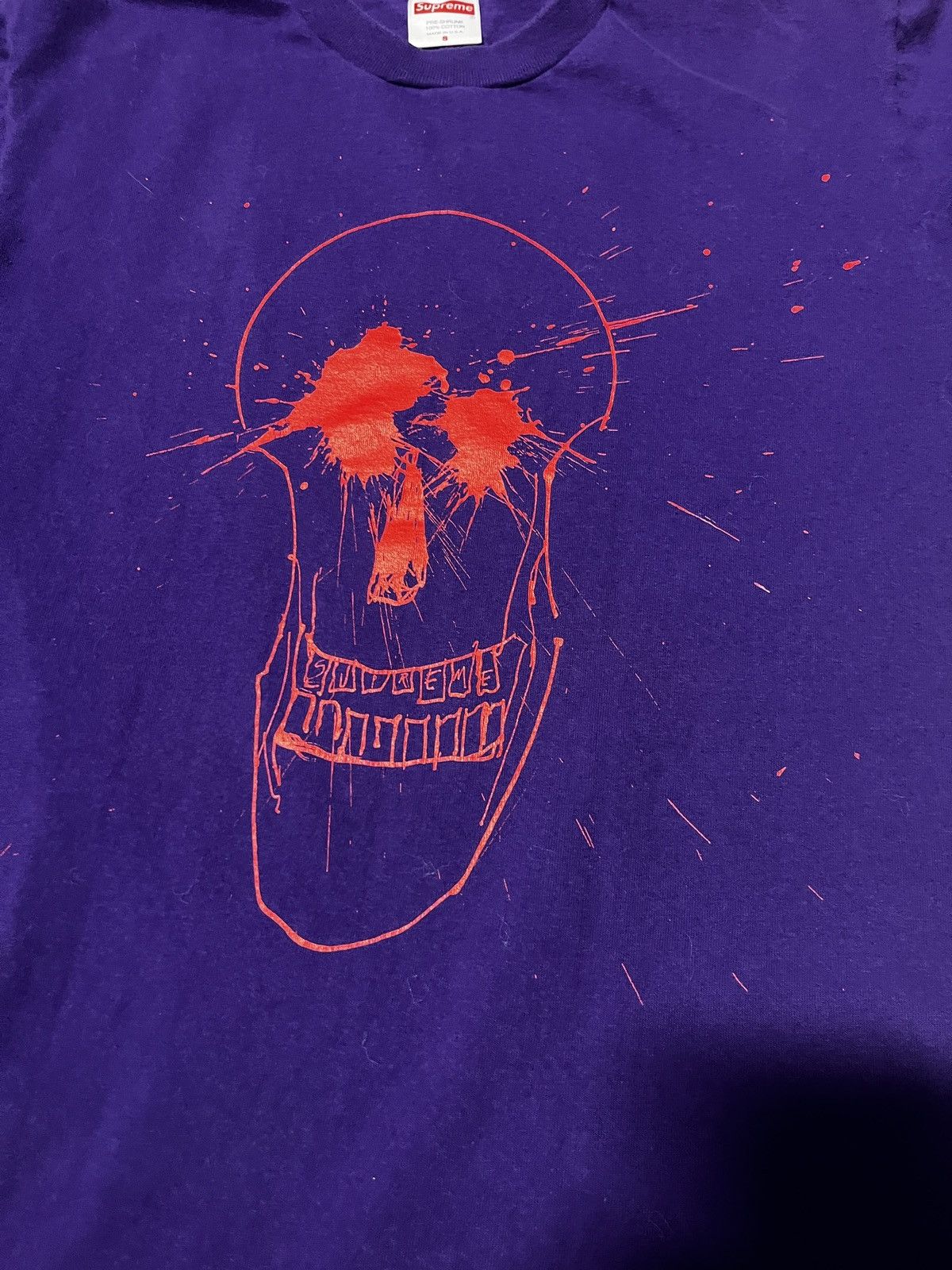 Supreme Supreme Ralph Steadman Skull tee Size US S / EU 44-46 / 1 - 2 Thumbnail