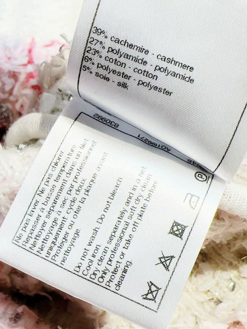Chanel Chanel 18-year-old waterfall series pink shiny silk braide Size XS / US 0-2 / IT 36-38 - 7 Thumbnail