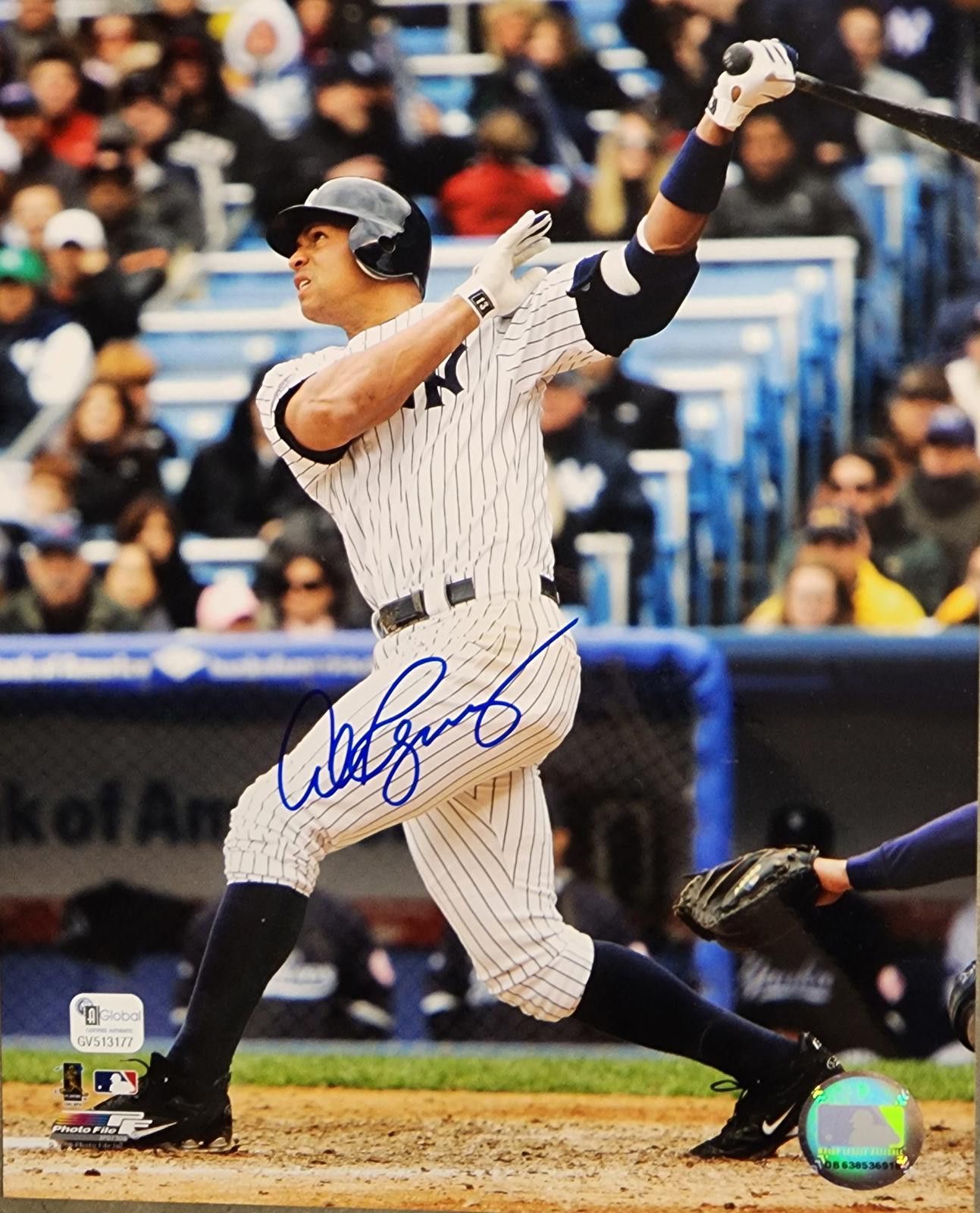 MLB Alex Rodriguez A-rod Signed 8x10 Photo New York Yankees COA Size ONE SIZE - 1 Thumbnail