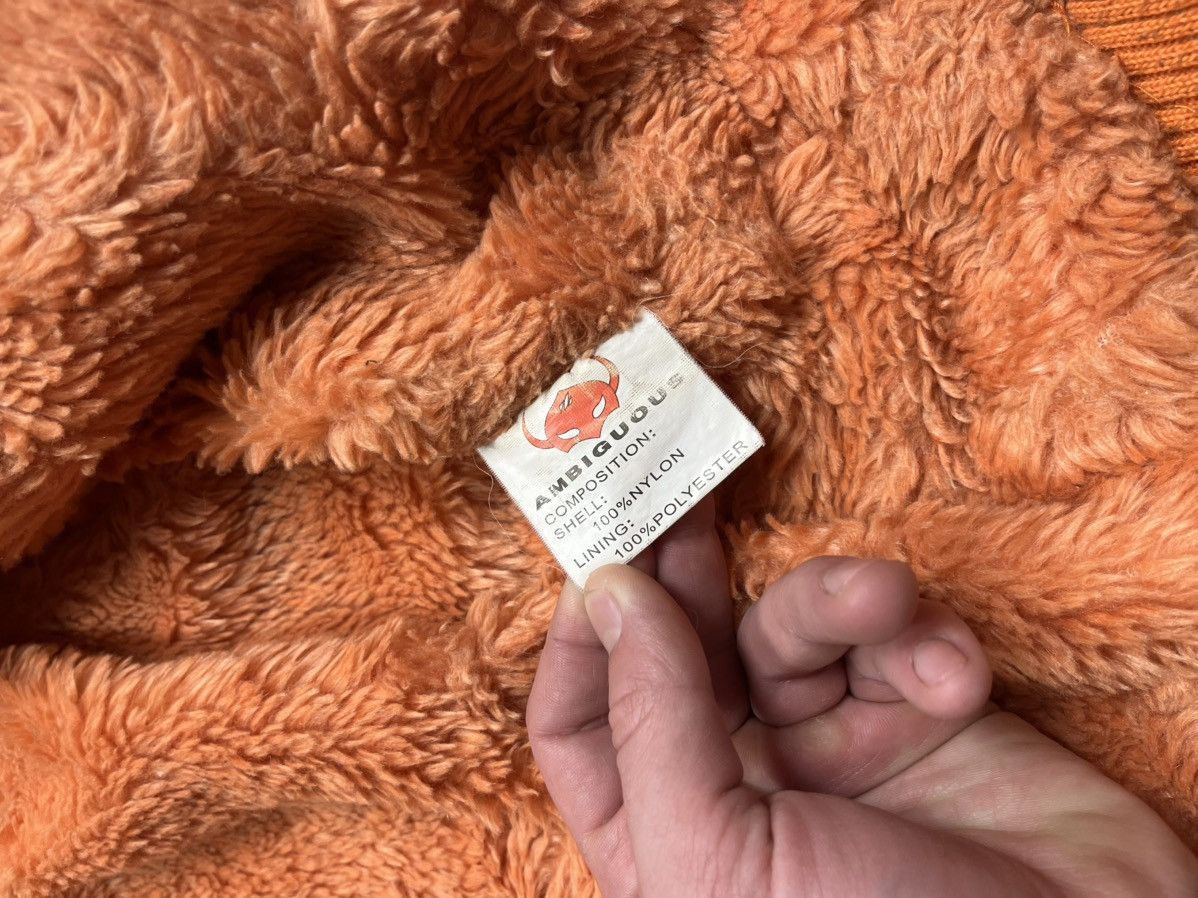 Other Women’s Cropped Bomber Jacket Faux Fur Lined Orange Size M Size M / US 6-8 / IT 42-44 - 12 Thumbnail