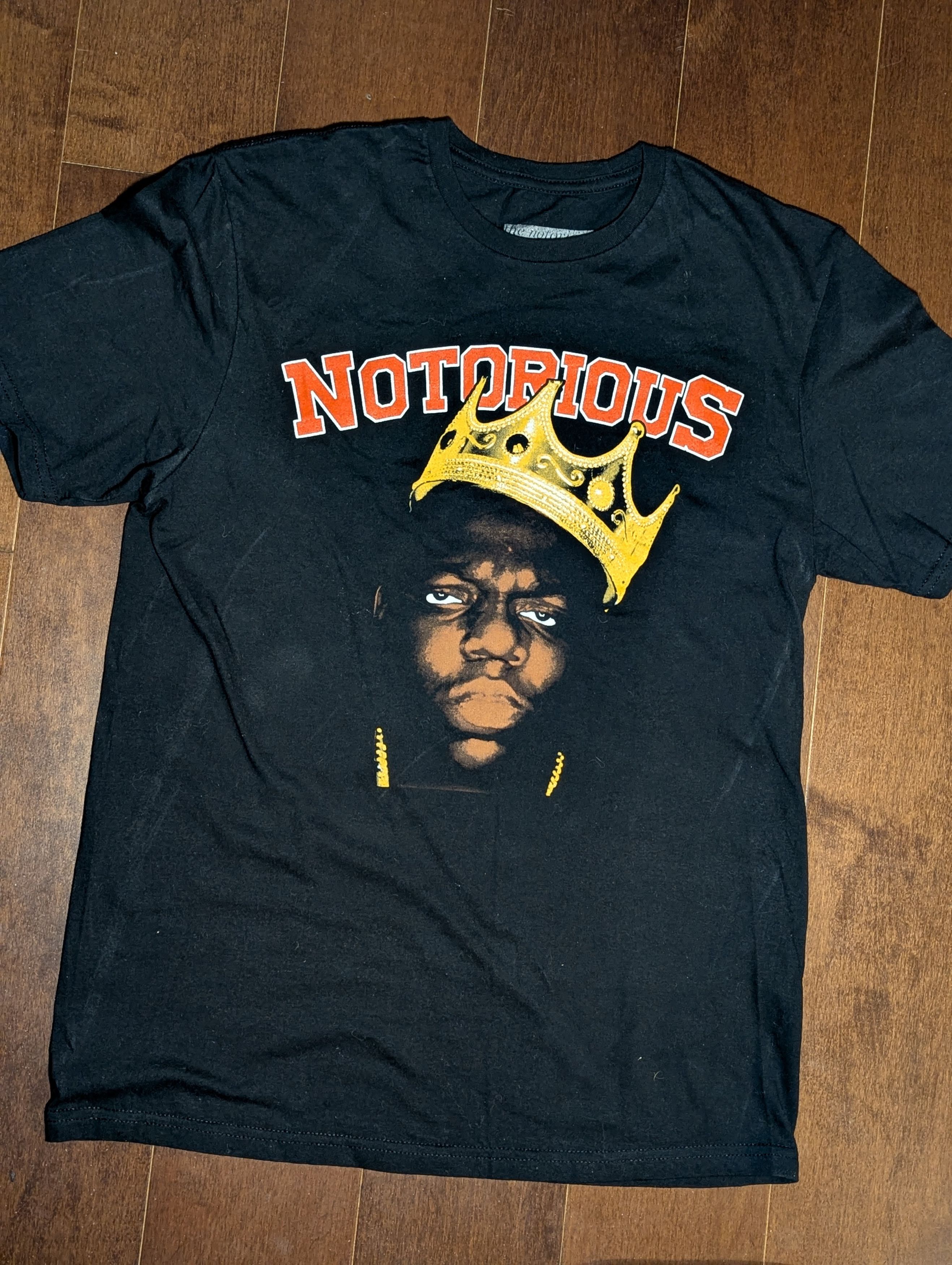 Band Tees × Rap Tees Notorious Big Size US M / EU 48-50 / 2 - 1 Thumbnail