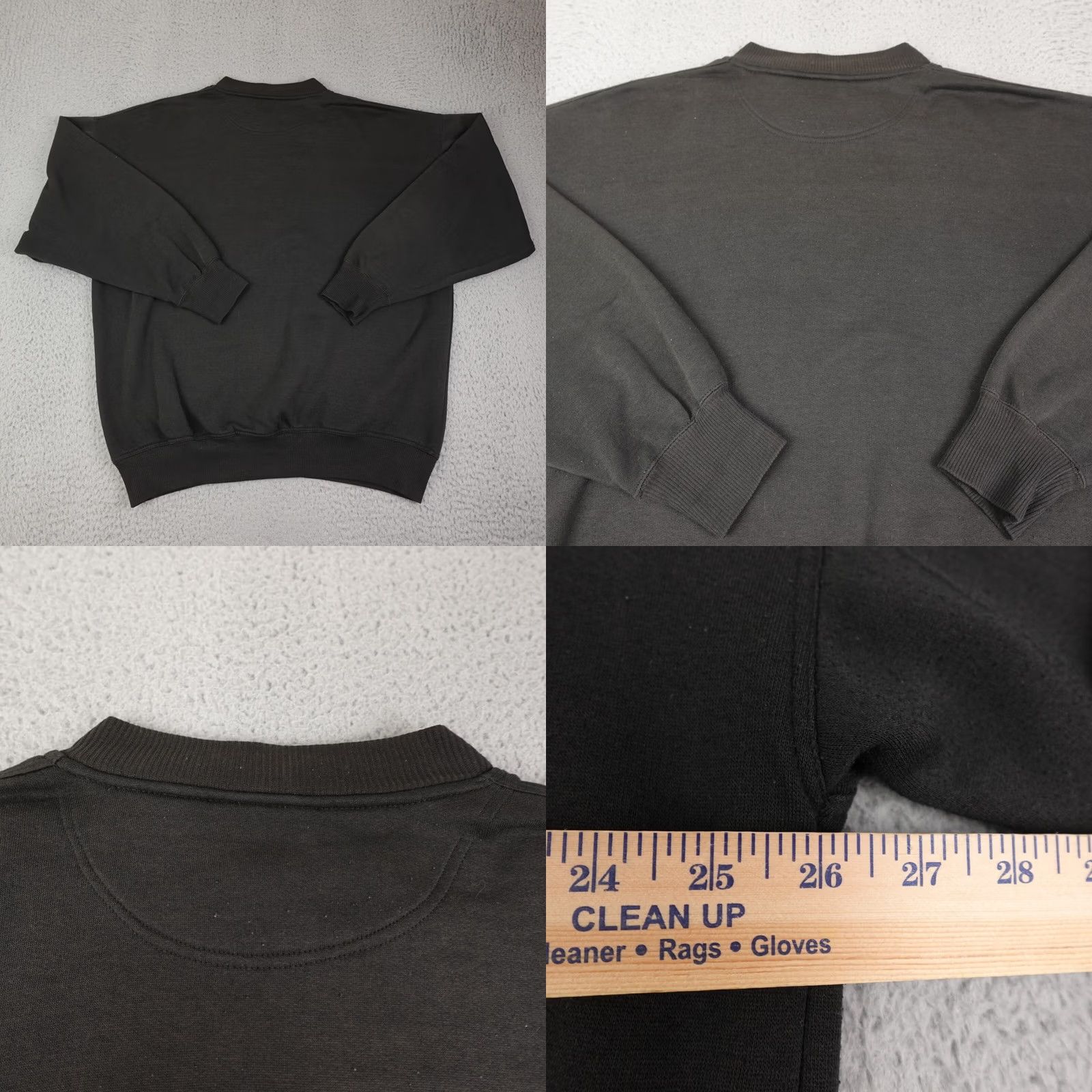 Vintage VINTAGE Crable Sportswear Sweatshirt Mens L Black Golf Crew Neck Fleece 90s Size US L / EU 52-54 / 3 - 8 Thumbnail