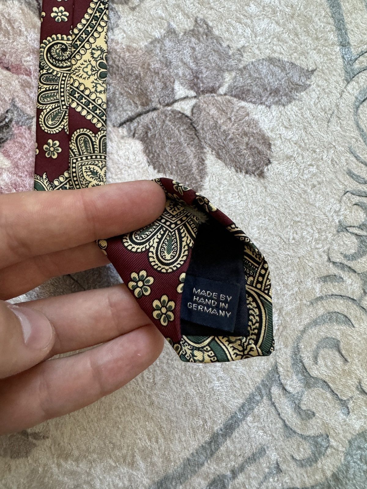 Polo Ralph Lauren Polo Ralph Lauren silk paisley multicoloured handmade tie Size ONE SIZE - 5 Thumbnail