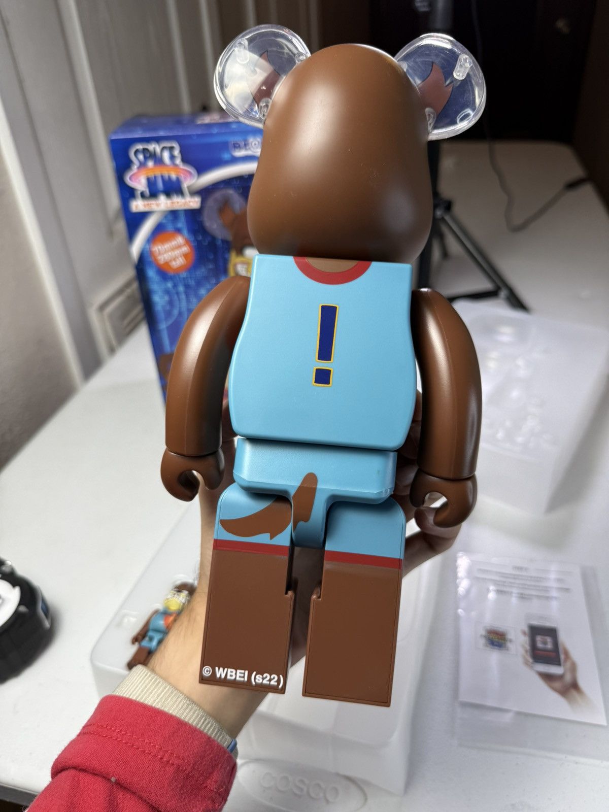 Other Space Jam New Legacy Tasmanian Devil 400% & 100% Bearbrick Size ONE SIZE - 5 Thumbnail