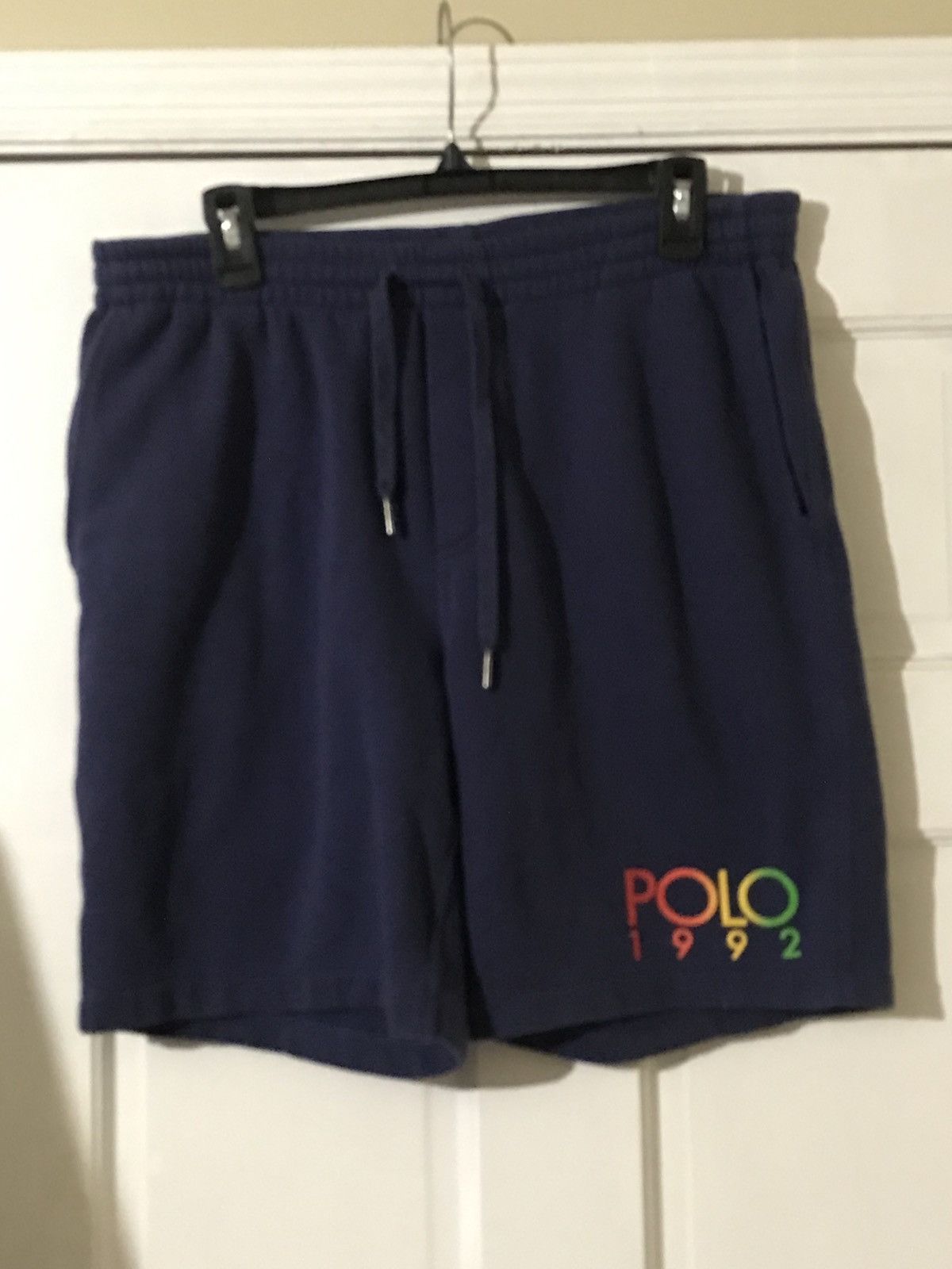 Polo Ralph Lauren Polo Ralph Lauren 1992 Navy Sweatshorts Size M Size US 34 / EU 50 - 4 Thumbnail