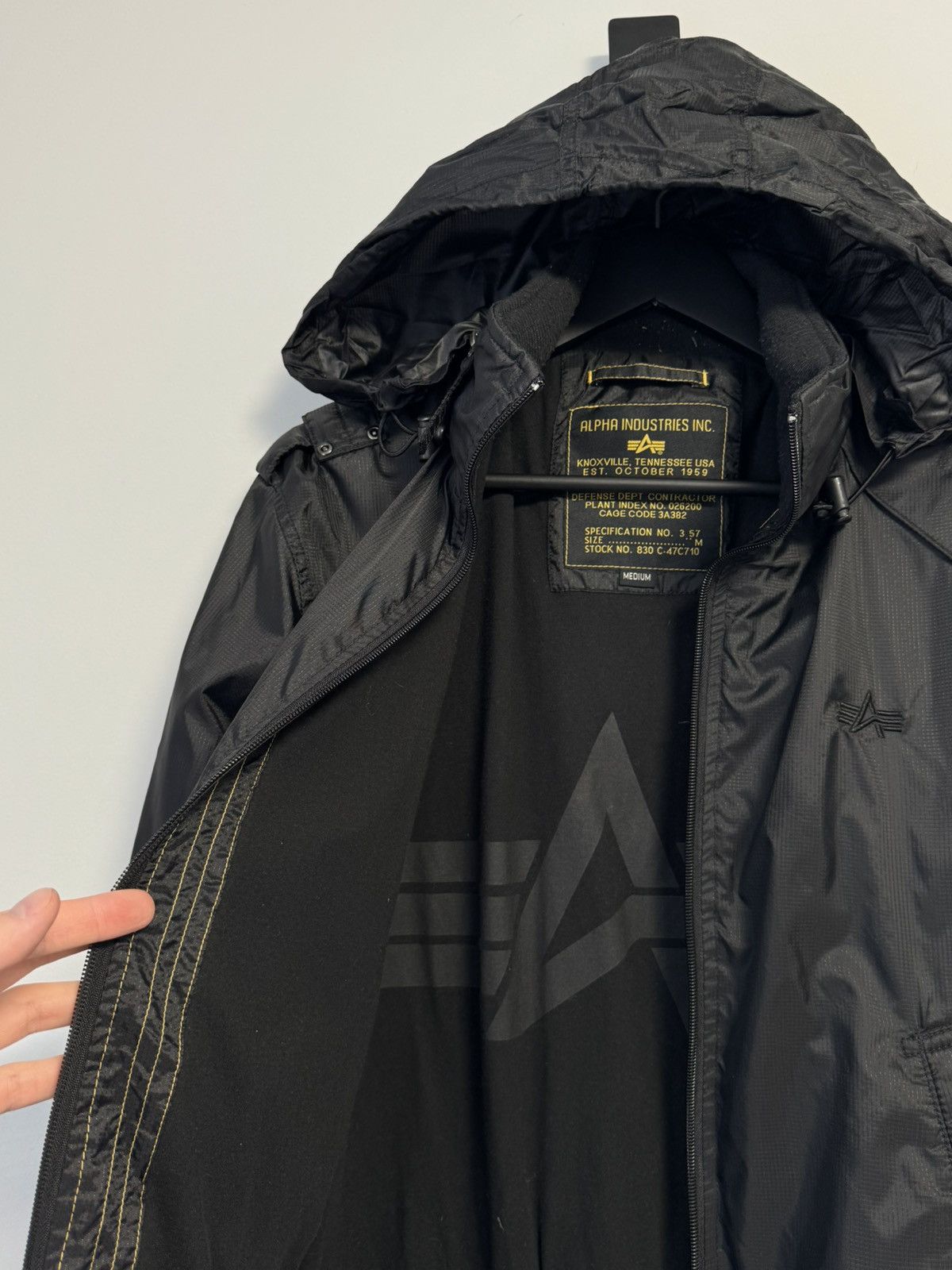 Alpha Industries Alpha Industries Bomber Jacket Nylon Size M / US 6-8 / IT 42-44 - 12 Thumbnail