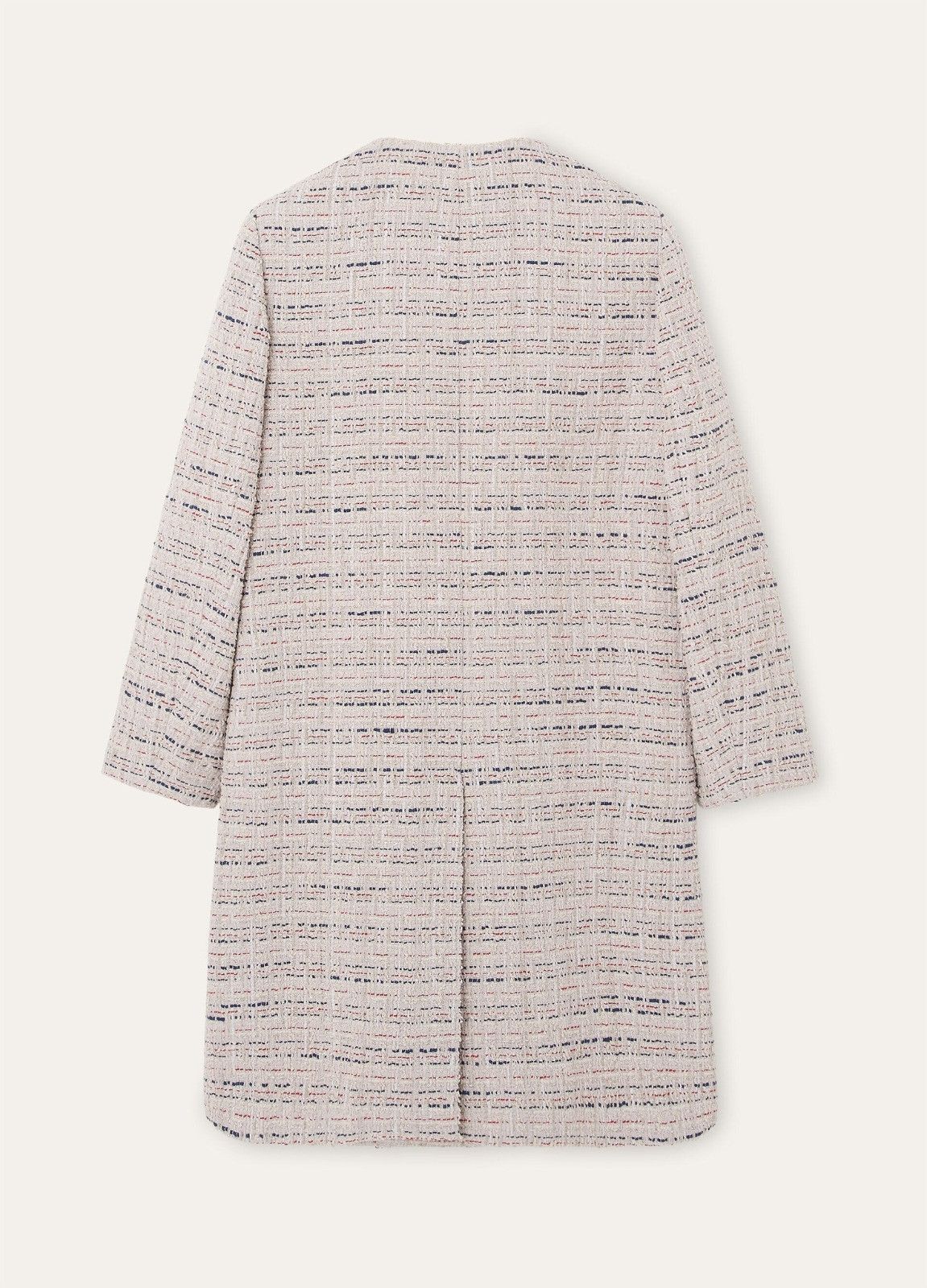 Loro Piana o1srvl11e0526 FAP0394 Oxton Tweed Coat in Multicolor Size S / US 4 / IT 40 - 2 Thumbnail