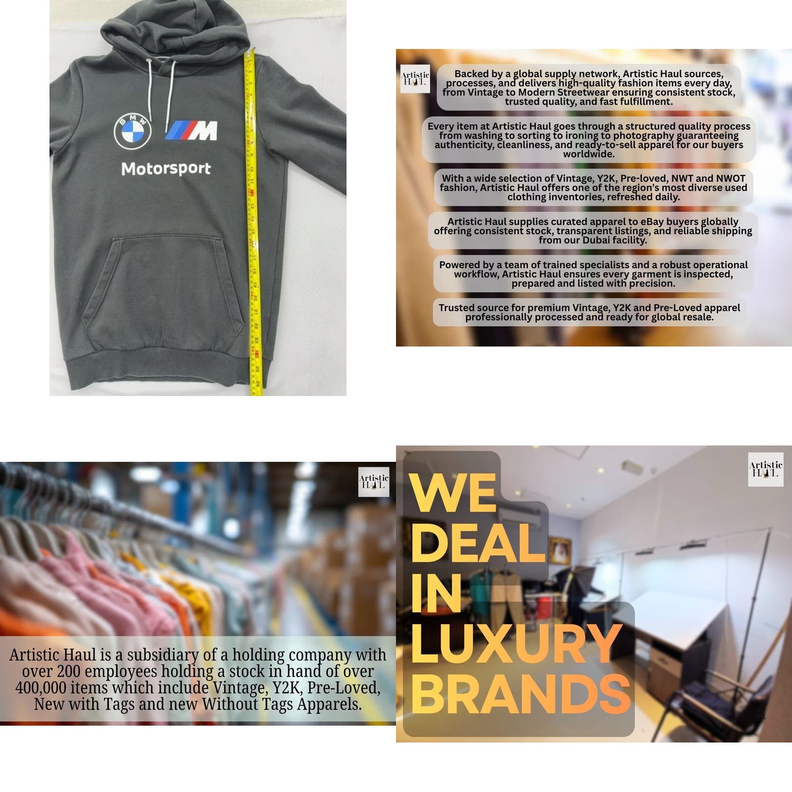 Puma Puma BMW M Motorsport Hoodie XS Gray Graphic Fleece (-) Size US XS / EU 42 / 0 - 8 Thumbnail