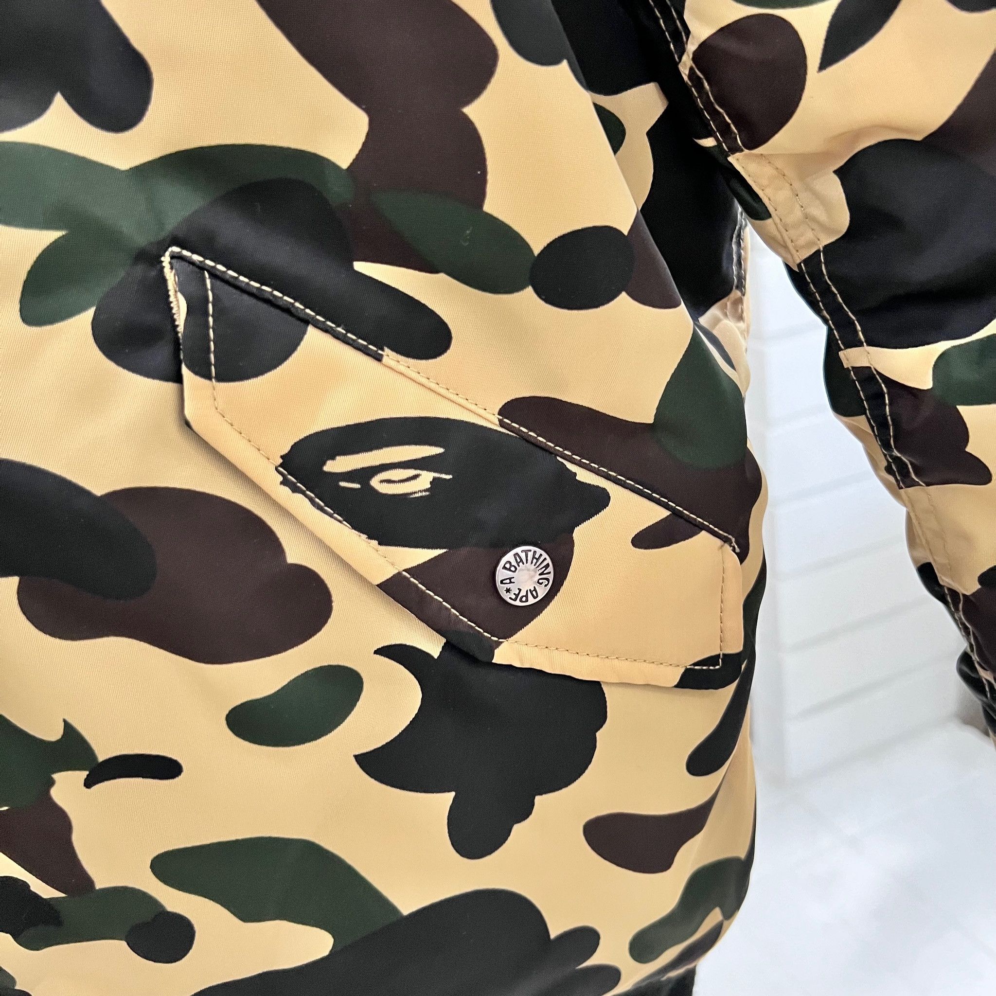 Bape BAPE 1st Camo Half MA-1 Split Bomber Jacket Size US M / EU 48-50 / 2 - 5 Thumbnail