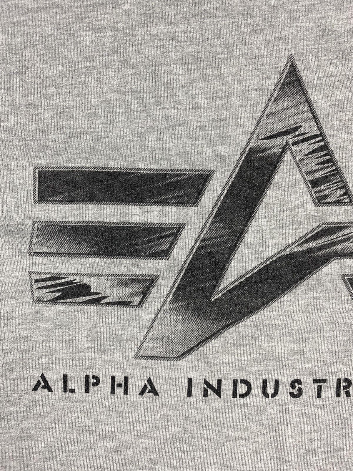 Alpha Industries × Vintage Rare Vintage Alpha Industries Sweatshirt Size XXL Size US XXL / EU 58 / 5 - 5 Thumbnail