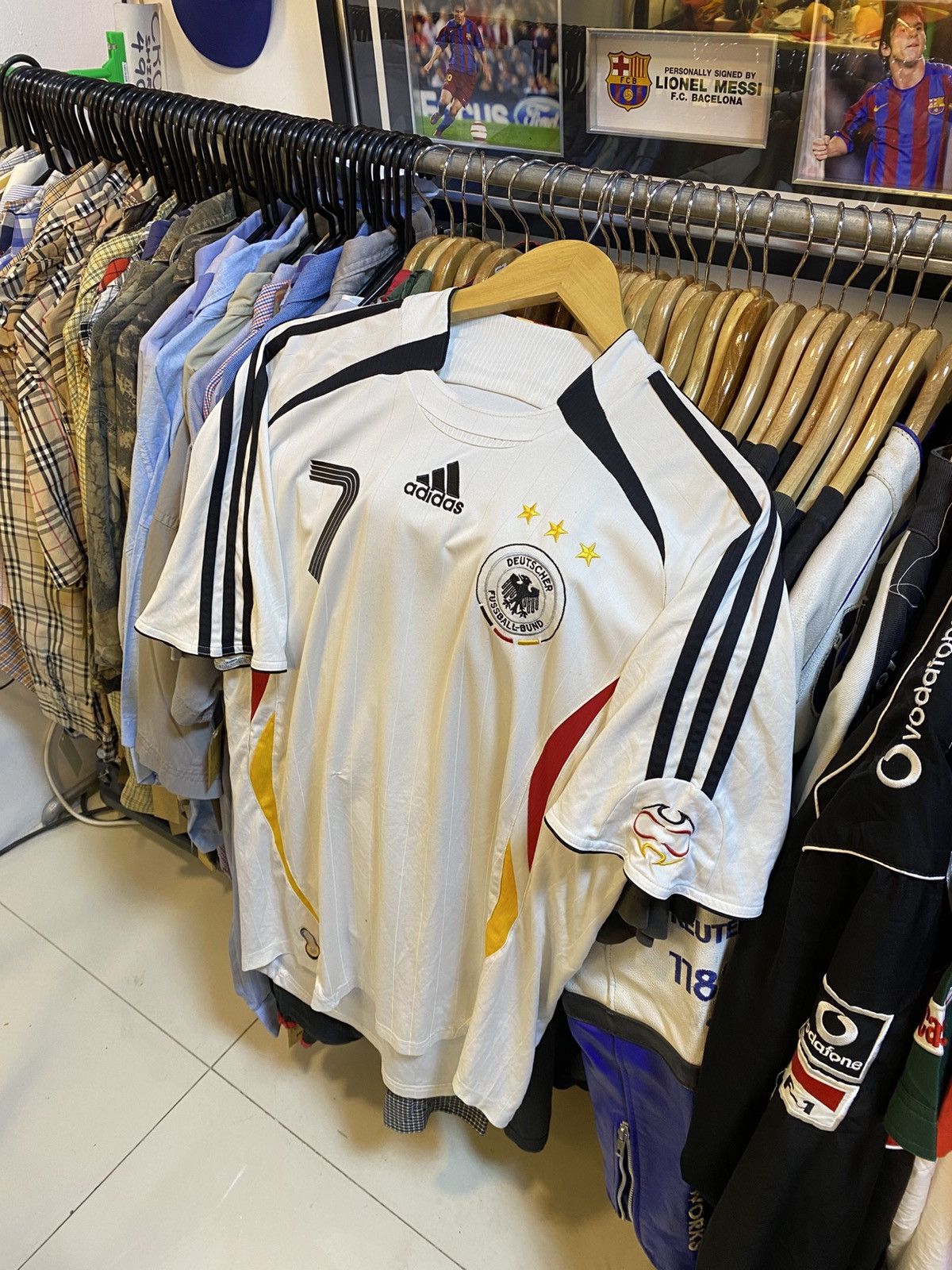 Adidas Y2K Germany Football Team Home Kit Size US M / EU 48-50 / 2 - 1 Thumbnail