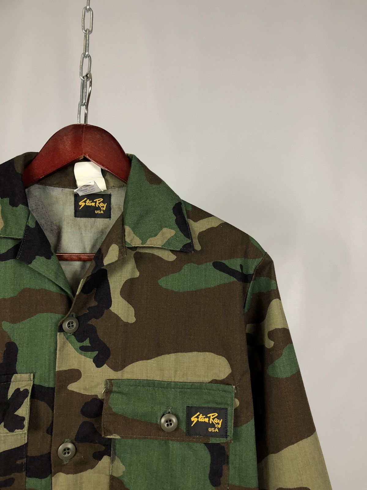 Stan Ray Stan Ray tropical Jacket (stonewashed woodland camo) Size US S / EU 44-46 / 1 - 2 Thumbnail