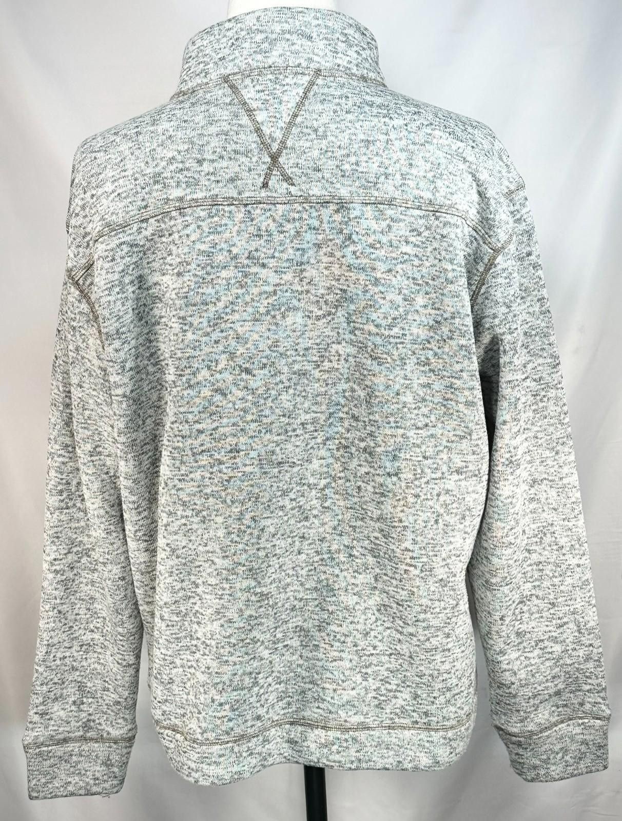 Weatherproof Weatherproof Vintage 1/4 Button Fleece Pullover Mens Gray L Size US L / EU 52-54 / 3 - 2 Thumbnail