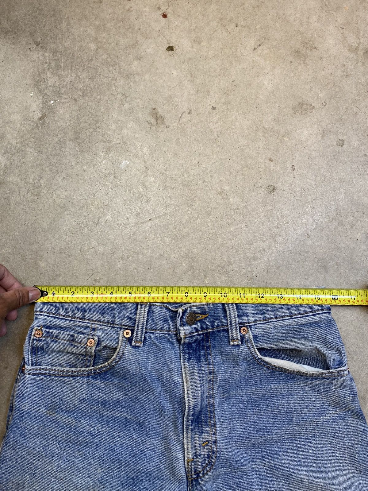 Levi's × Vintage Vintage Levis 550 Jeans 32 x 34 Made In Usa Size US 32 / EU 48 - 5 Thumbnail