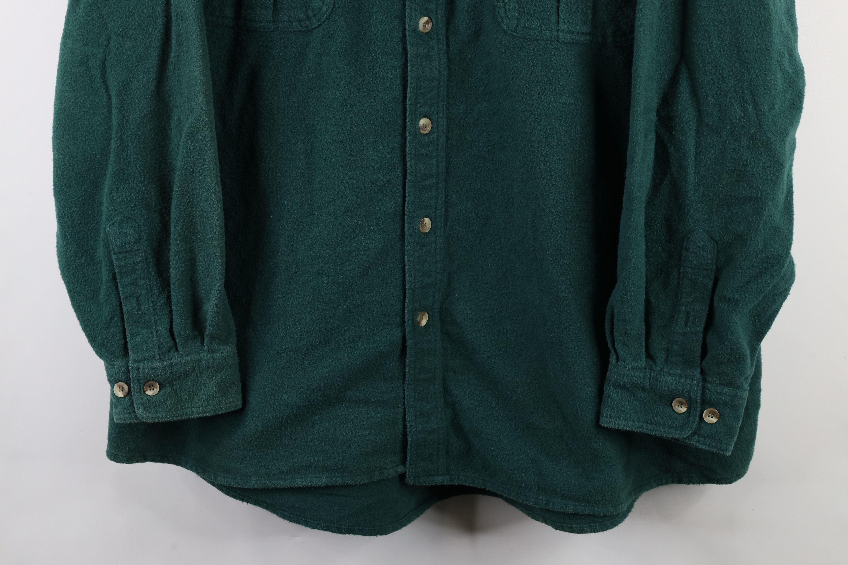 Vintage Vintage 90s Streetwear Heavyweight Chamois Button Shirt Size US XXL / EU 58 / 5 - 3 Thumbnail