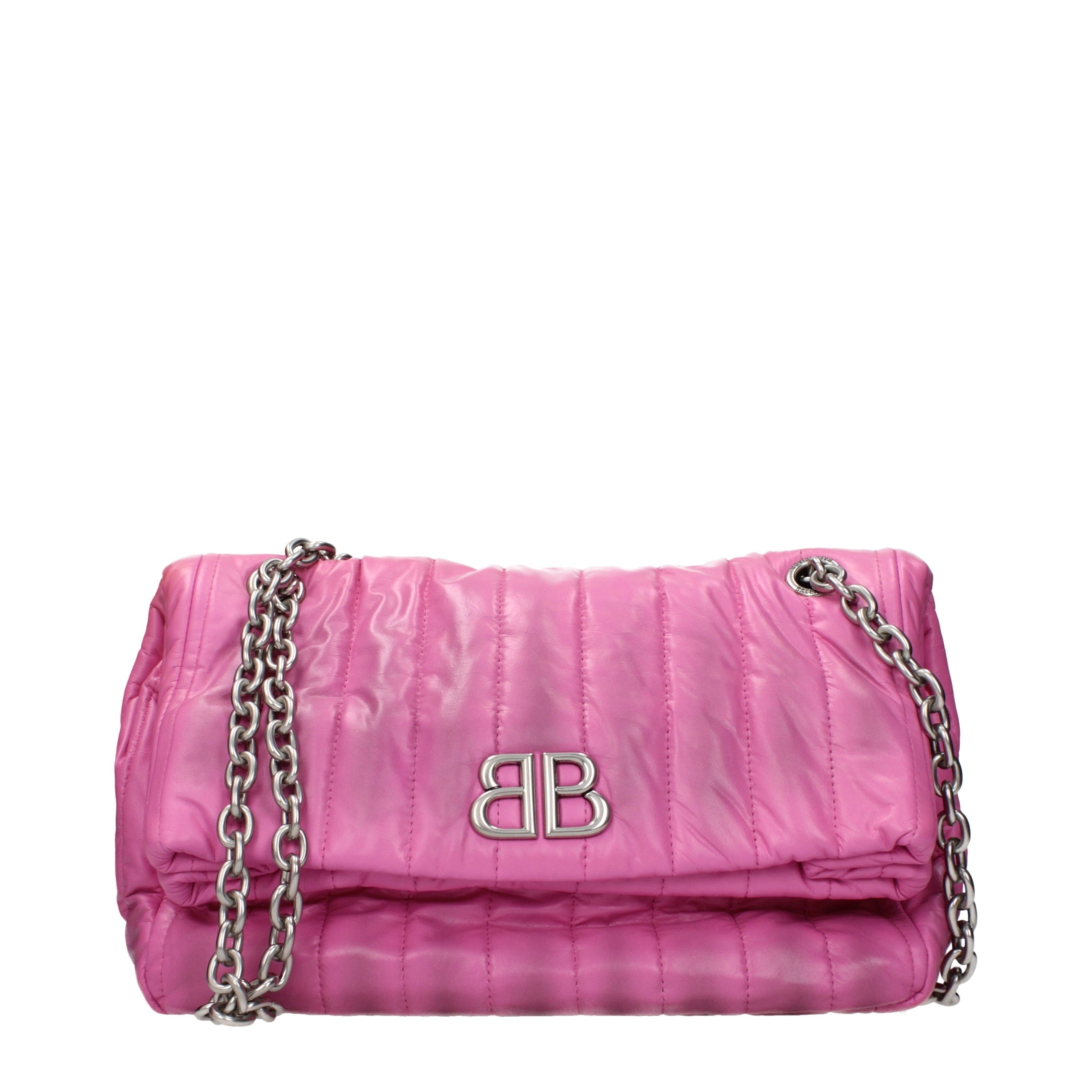 Balenciaga Balenciaga Shoulder Bags Women Leather Pink Size ONE SIZE - 1 Thumbnail