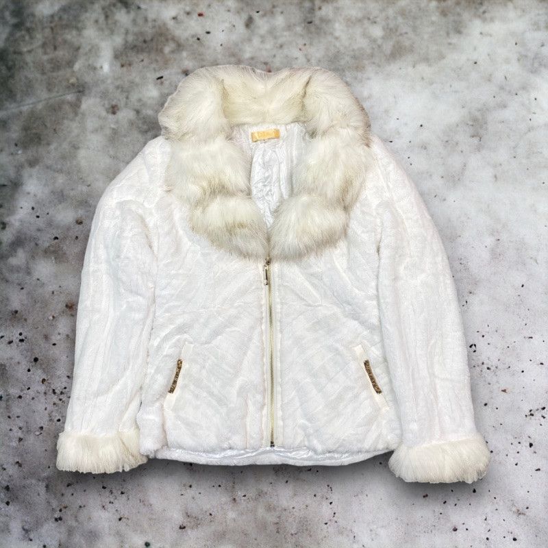 Vintage Faux Fur Jacket Y2K Style | Grailed