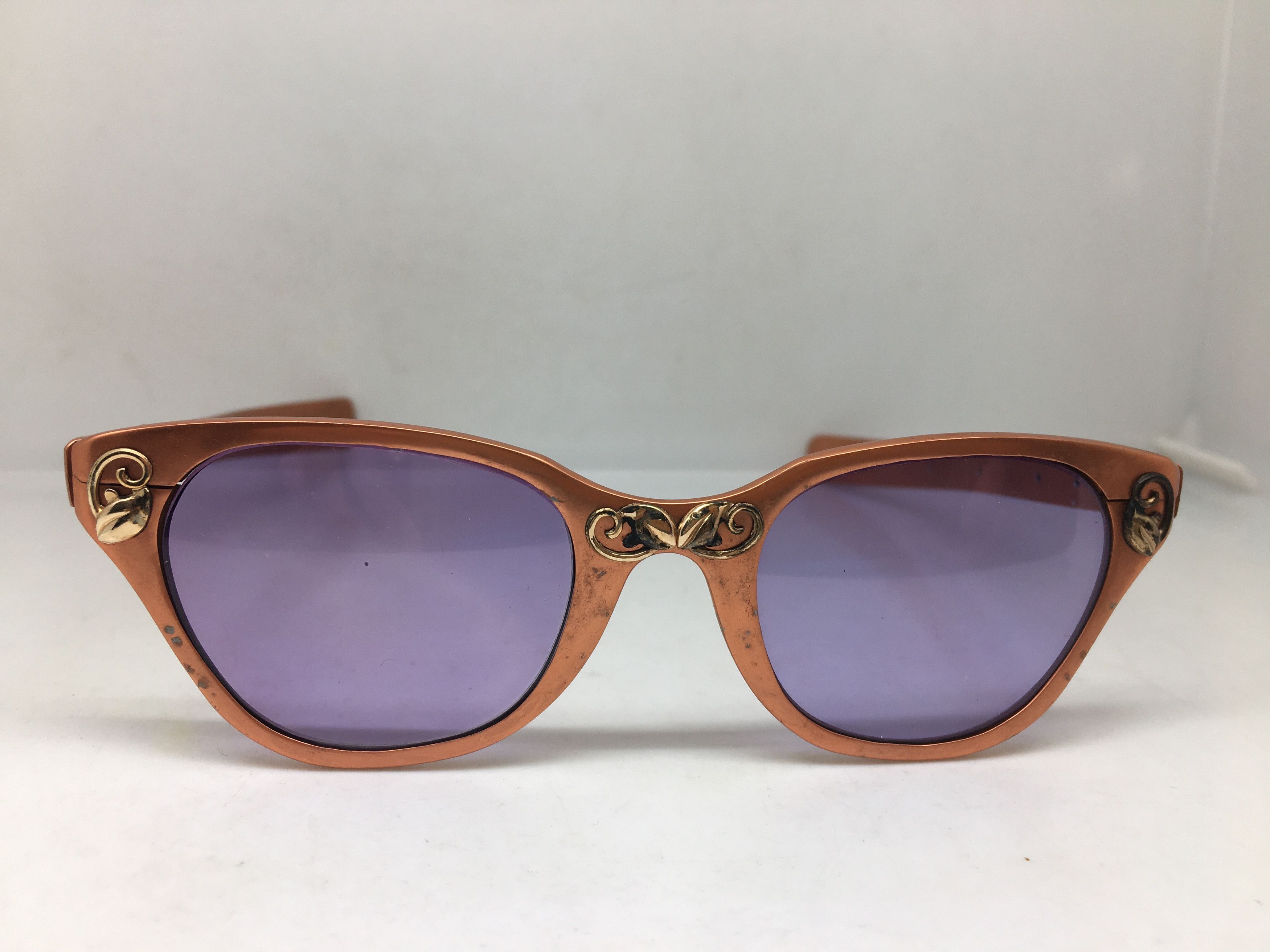 Vintage Vintage 50s TURA Woman Aluminum Cateye Sunglasses Size ONE SIZE - 1 Thumbnail