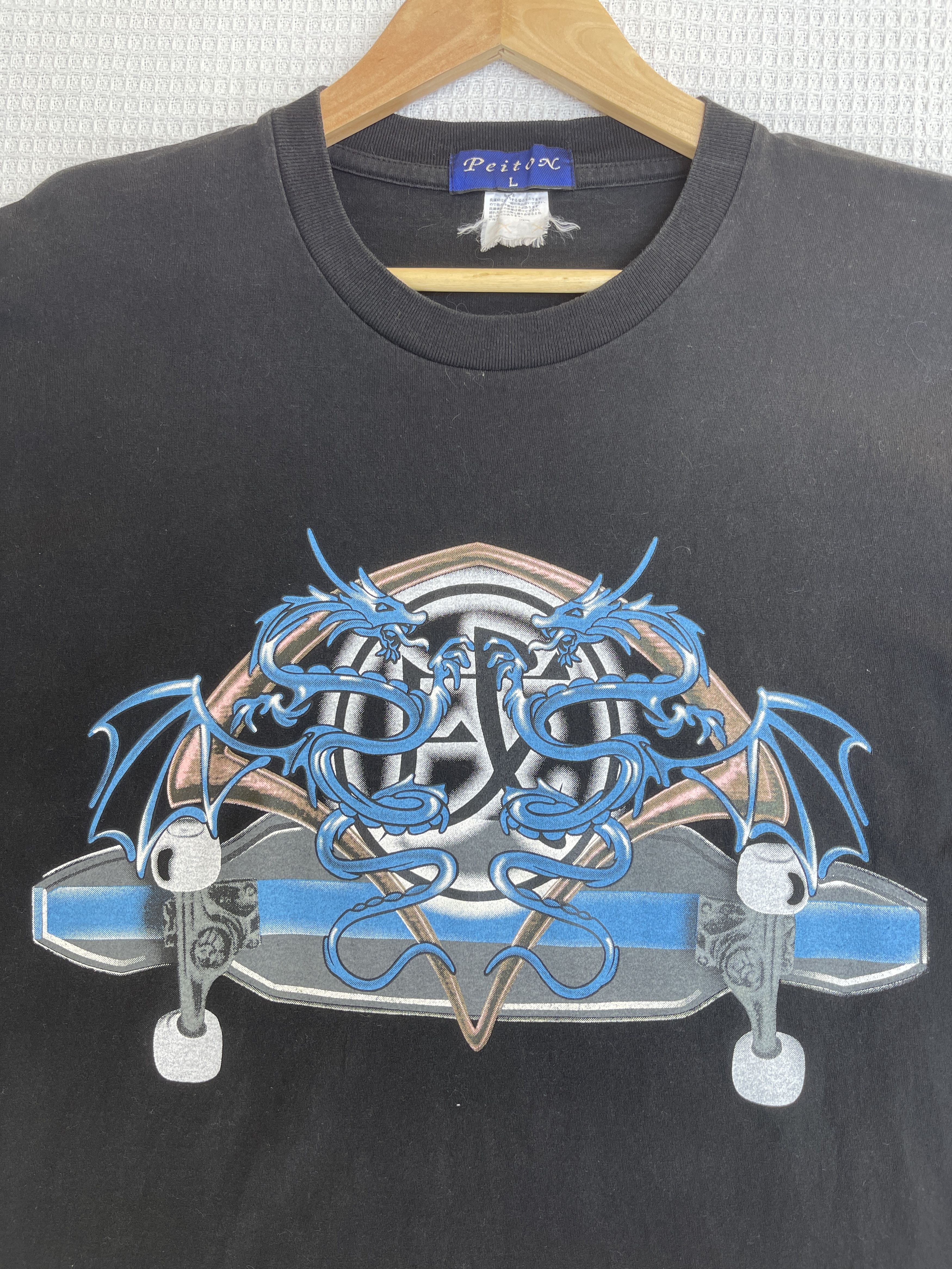 Blind Skateboards Last Drop🔥Rare🔥Vintage Dragon Skateboards T-Shirt Size US L / EU 52-54 / 3 - 9 Thumbnail