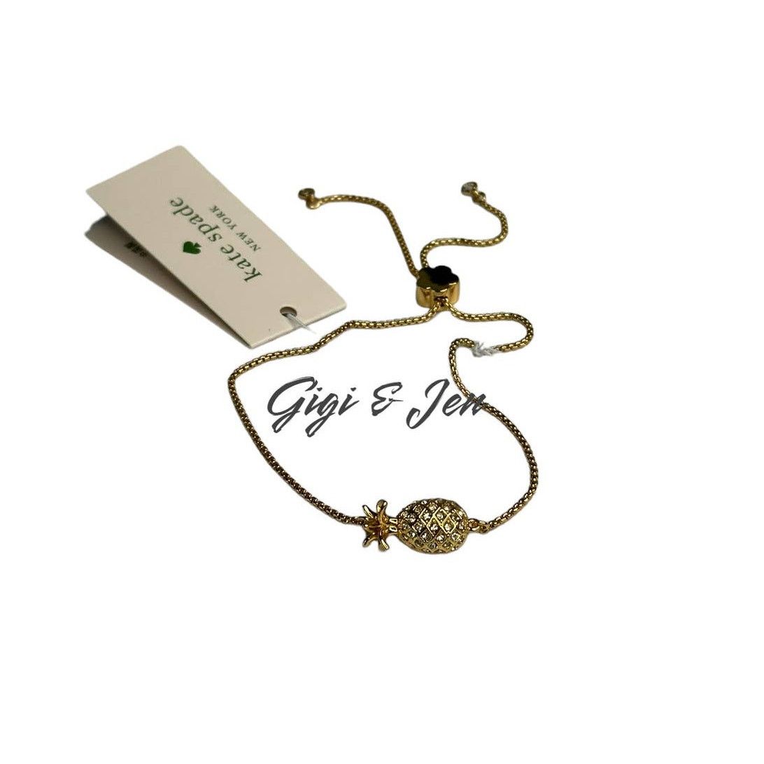 Kate Spade Kate spade Pineapple Passion Slider Adjustable Bracelet Size ONE SIZE - 2 Thumbnail