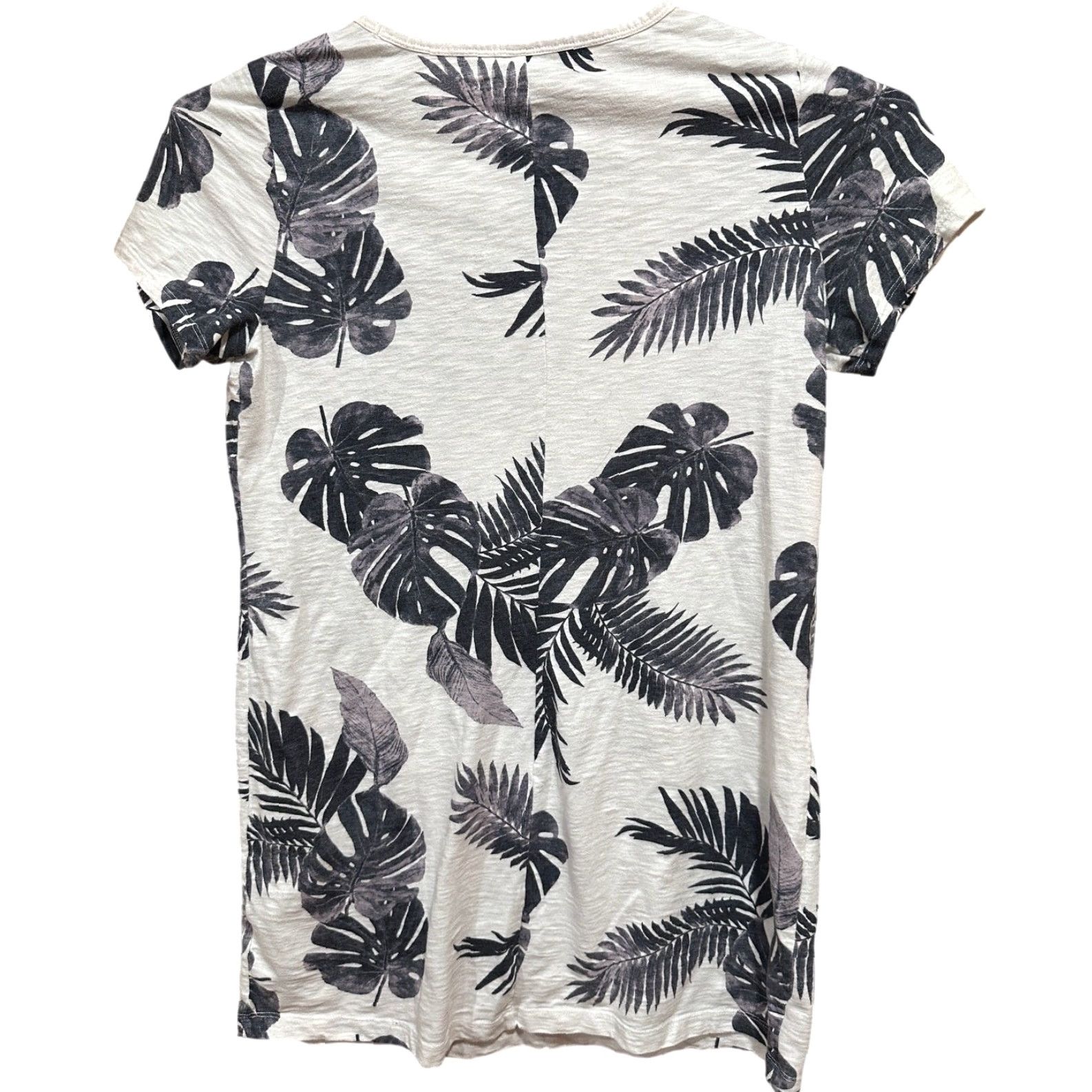Old Navy Old Navy Dress Womens XL Palm Leaves Cotton Blend Tropical Print Tee Shirt Size XL / US 12-14 / IT 48-50 - 2 Thumbnail