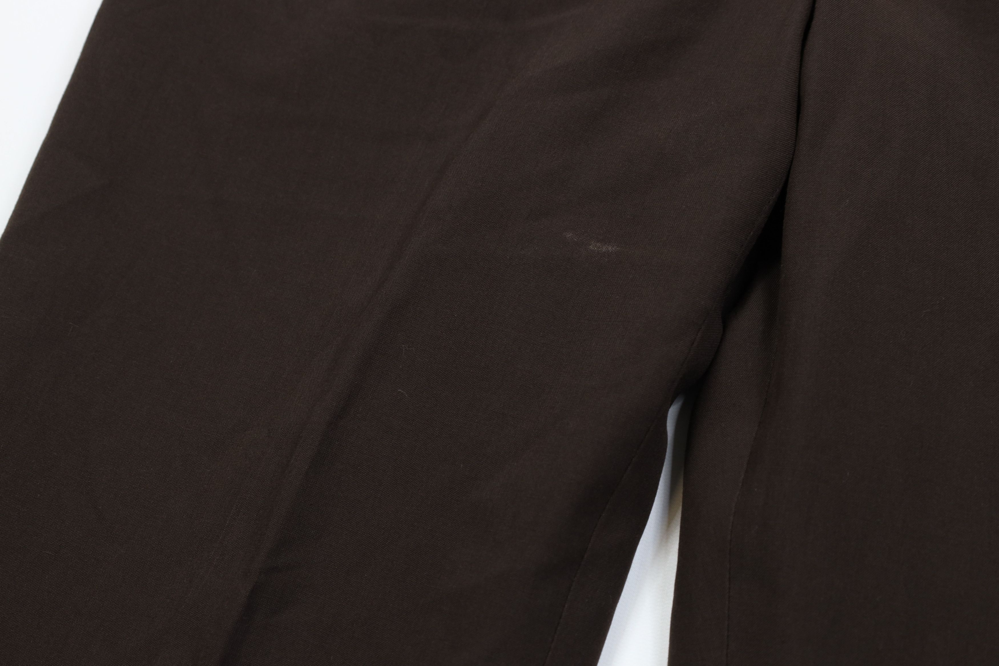 Vintage Vintage 70s Streetwear Knit Wide Leg Chino Pants Brown Size US 36 / EU 52 - 6 Thumbnail