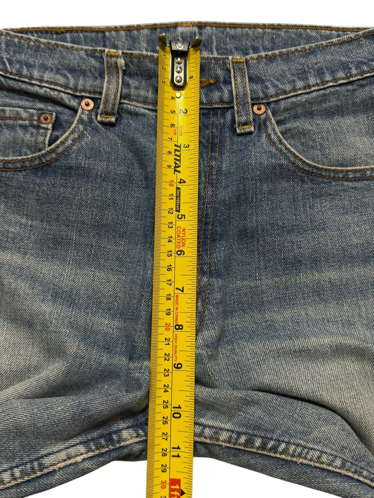 Levi's Vintage Levis 503 Classic Blue Faded Wash Distress Straight Size US 28 / EU 44 - 12 Thumbnail