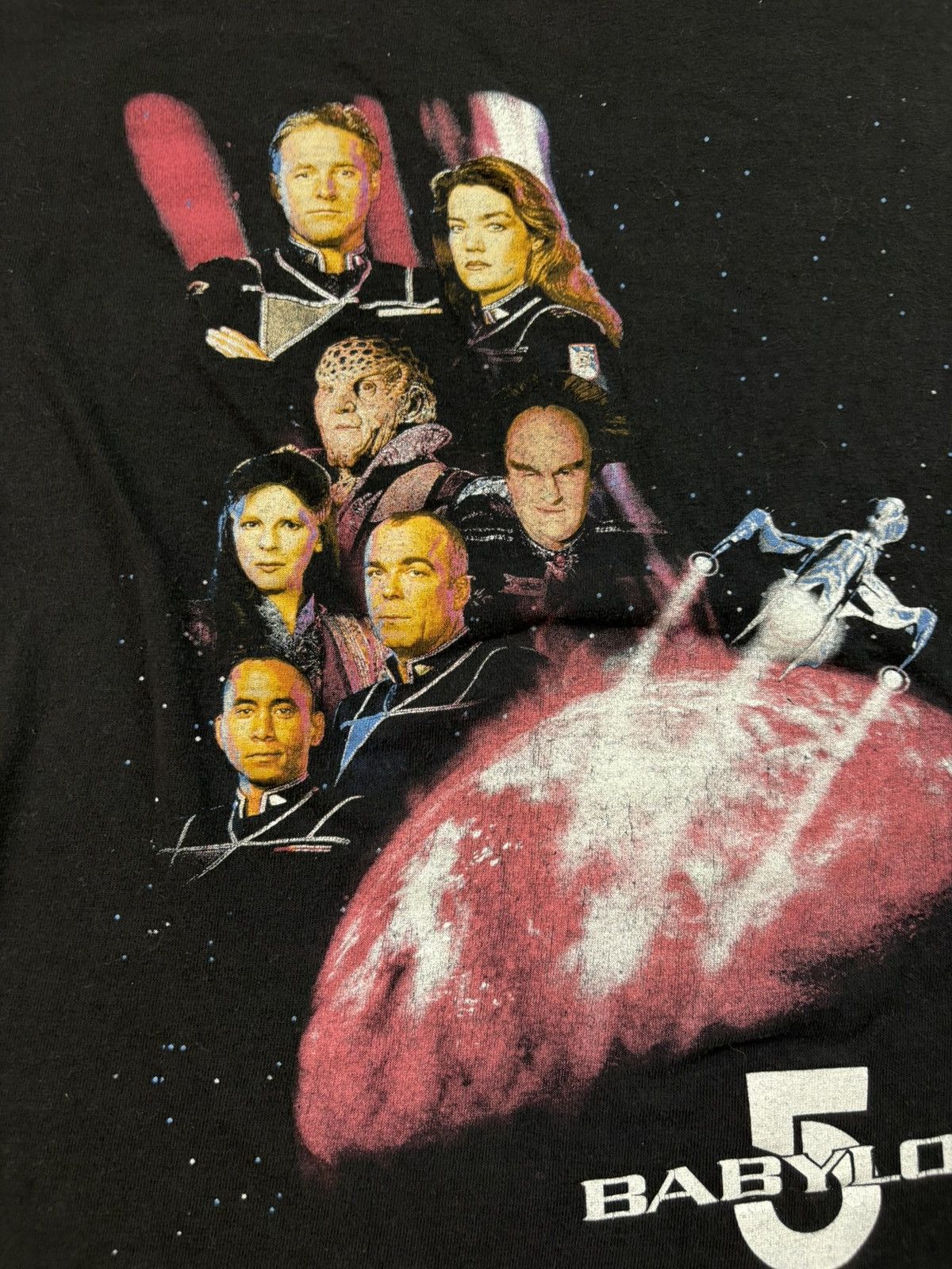 Warner Bros Vintage 1997 Star Trek T-Shirt Size US XL / EU 56 / 4 - 4 Thumbnail