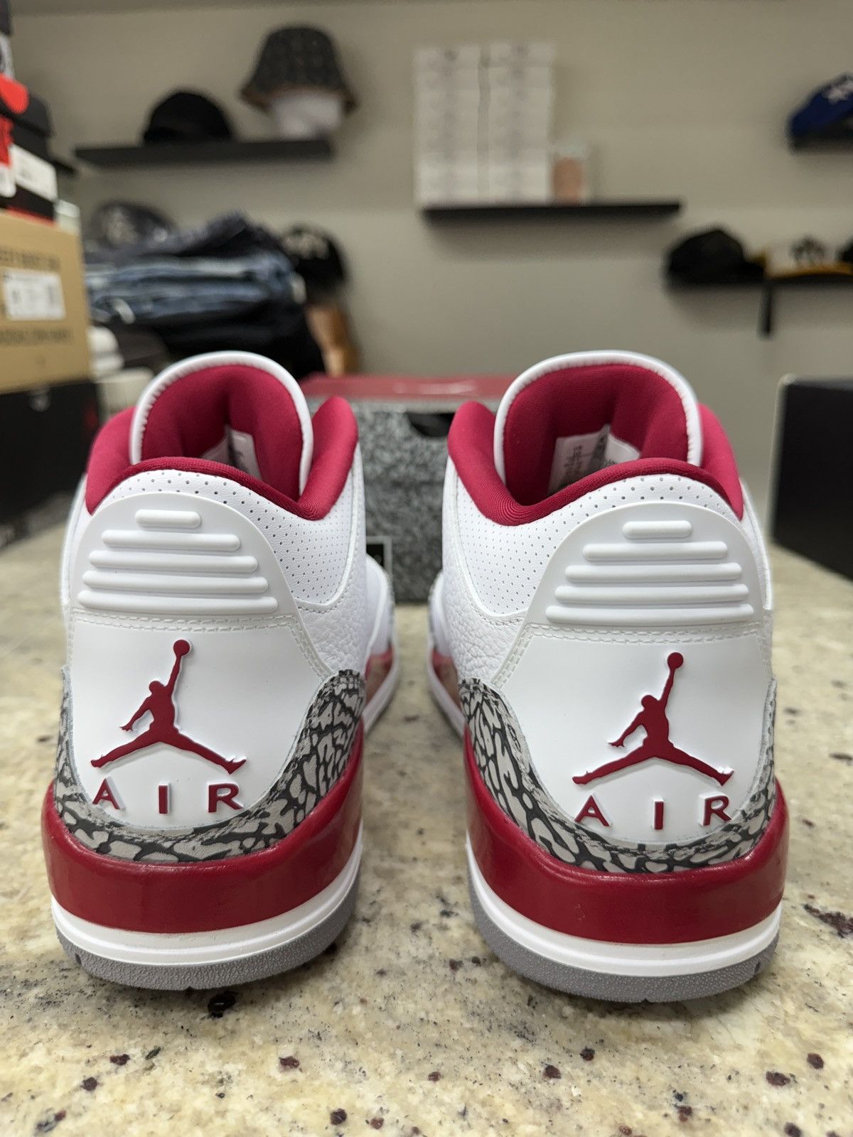 Jordan Brand Jordan 3 Retro Cardinal Reds Size US 10 / EU 43 - 4 Thumbnail