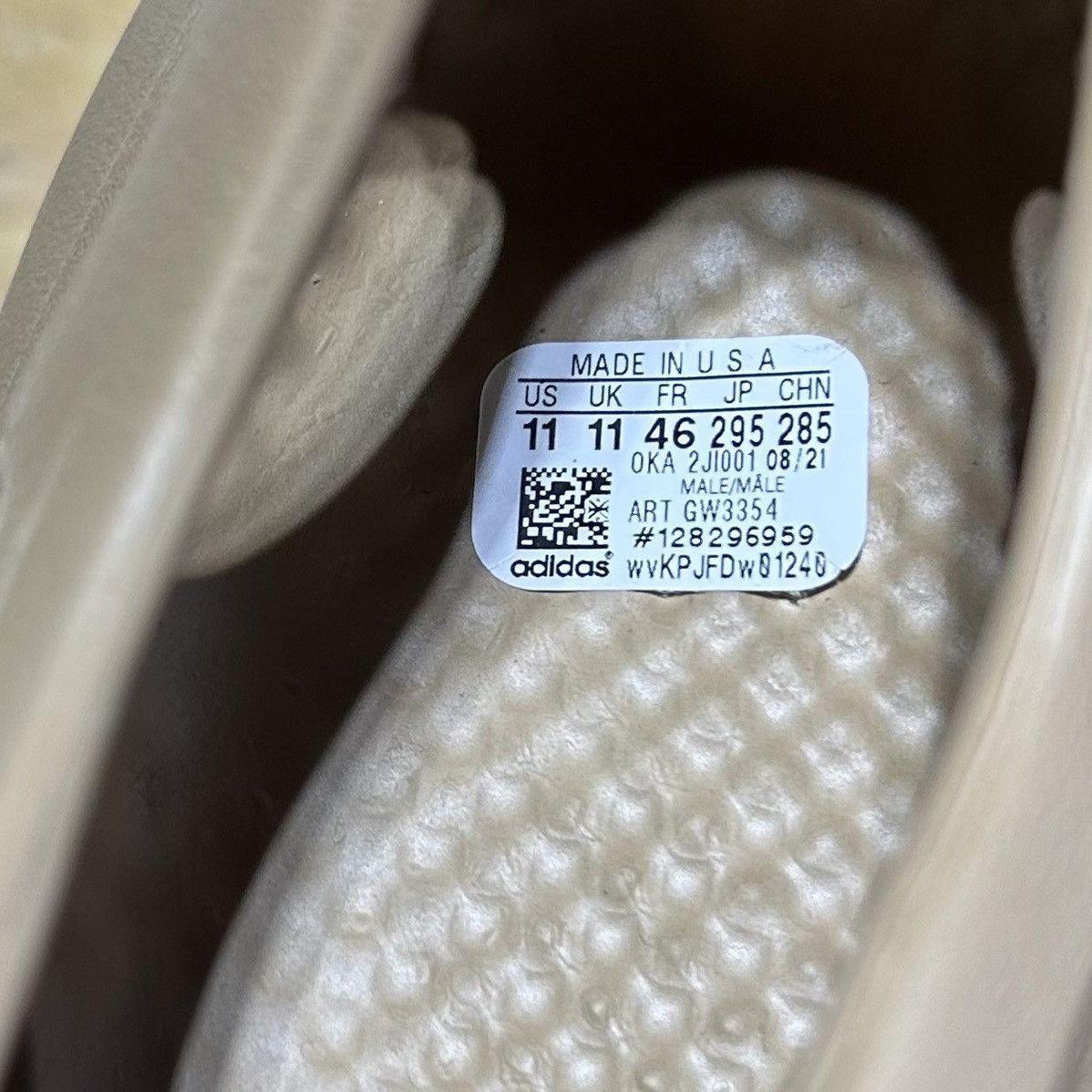 Adidas × Designer adidas Yeezy Foam Runner Ochre GW3354 Men’s Size 11 NEW Size US 11 / EU 44 - 5 Thumbnail