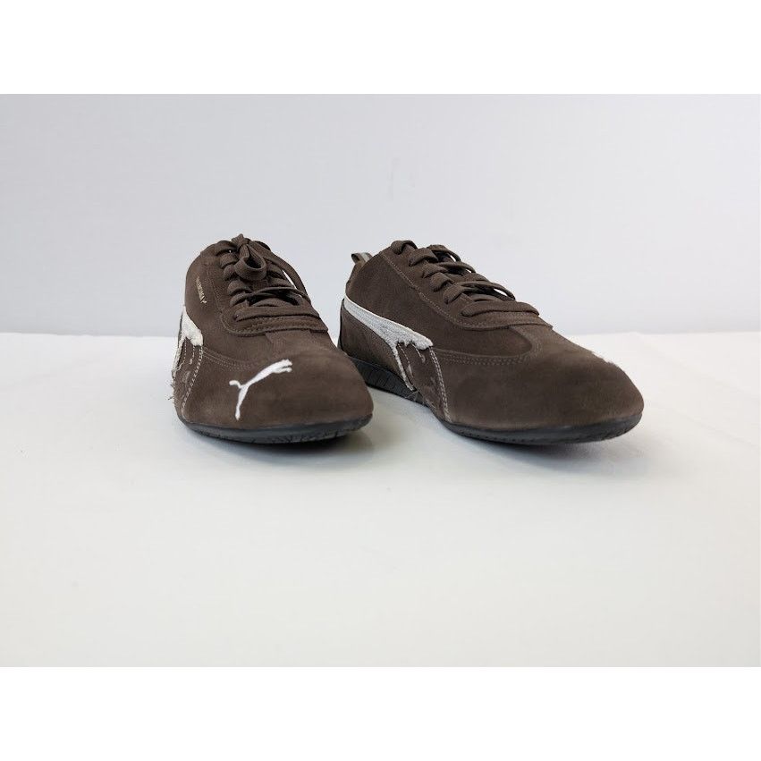 Balenciaga × Puma o1rshd1 Q:3 / Speedcat Destroyed Low Top Sneaker in Brown Size US 11 / EU 44 - 5 Thumbnail