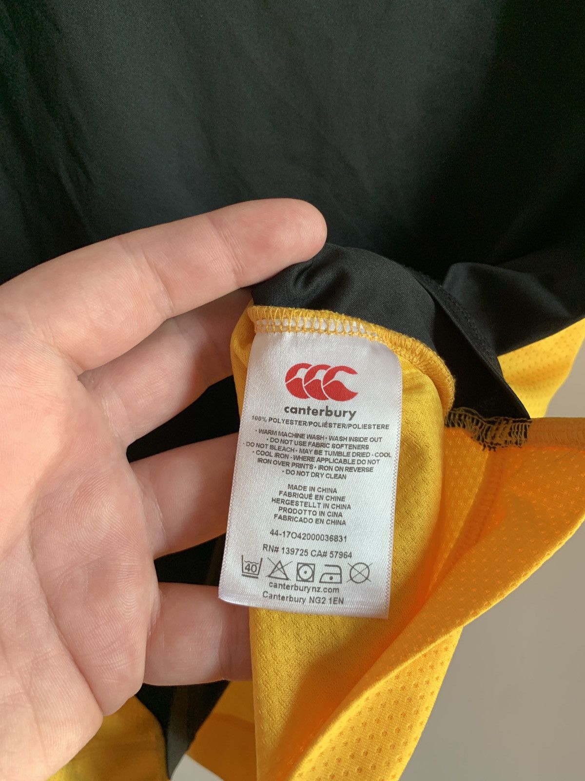 Canterbury of New Zealand Bath Training Rugby Union Shirt Canterbury Jersey Size L Size US L / EU 52-54 / 3 - 7 Thumbnail