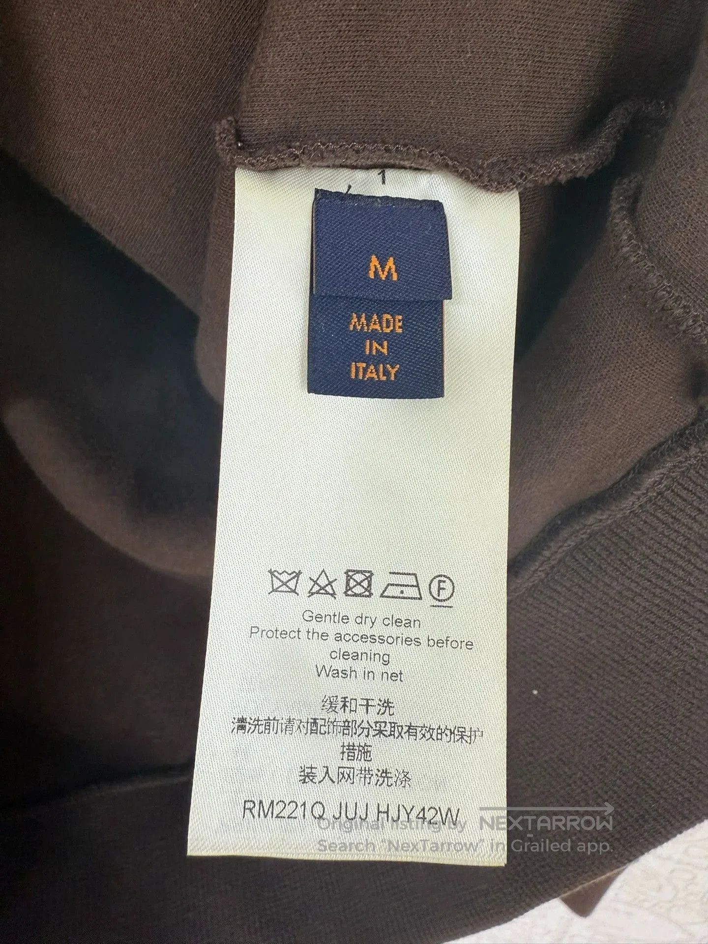 Louis Vuitton louis vuitton brown oversized hoodie with pin. Size US M / EU 48-50 / 2 - 3 Thumbnail