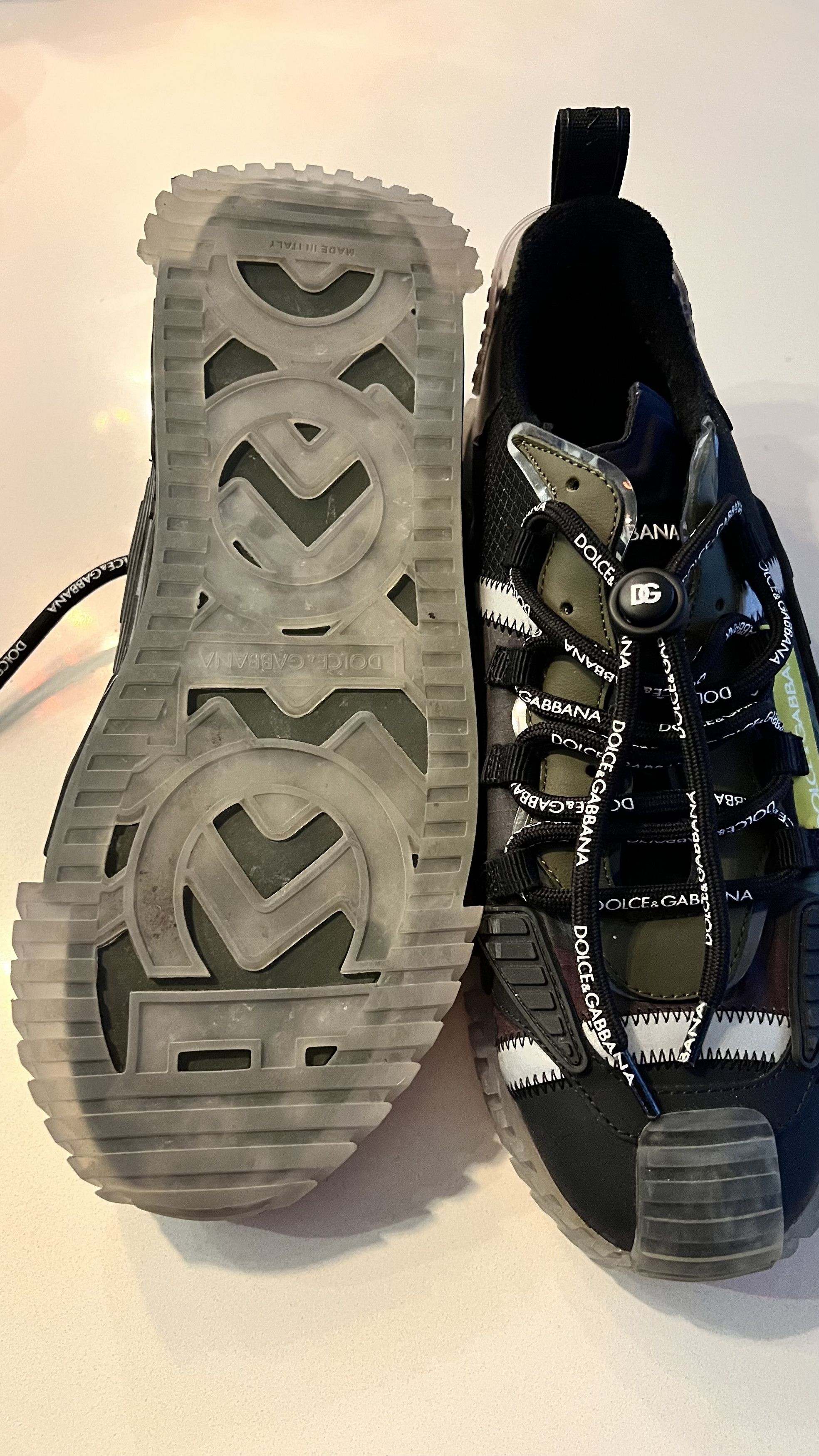 Dolce & Gabbana Dolce & Gabbana NS1 Mixed-Material Sneakers Size US 9 / EU 42 - 4 Thumbnail