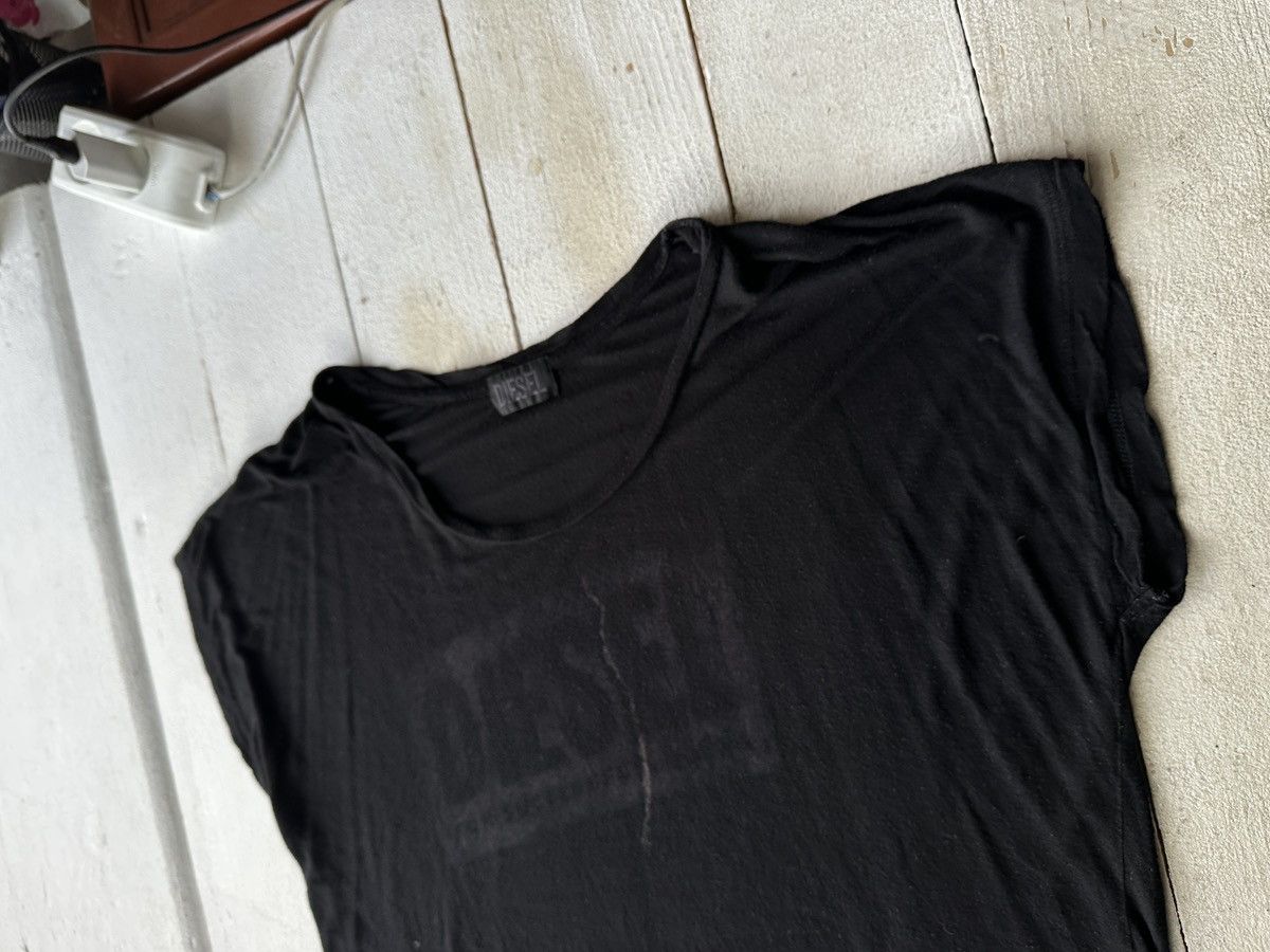 Diesel 🚨VINTAGE AVANT-GARDE DIESEL TEE LOGO Y2k OPIUM Size S / US 4 / IT 40 - 2 Thumbnail