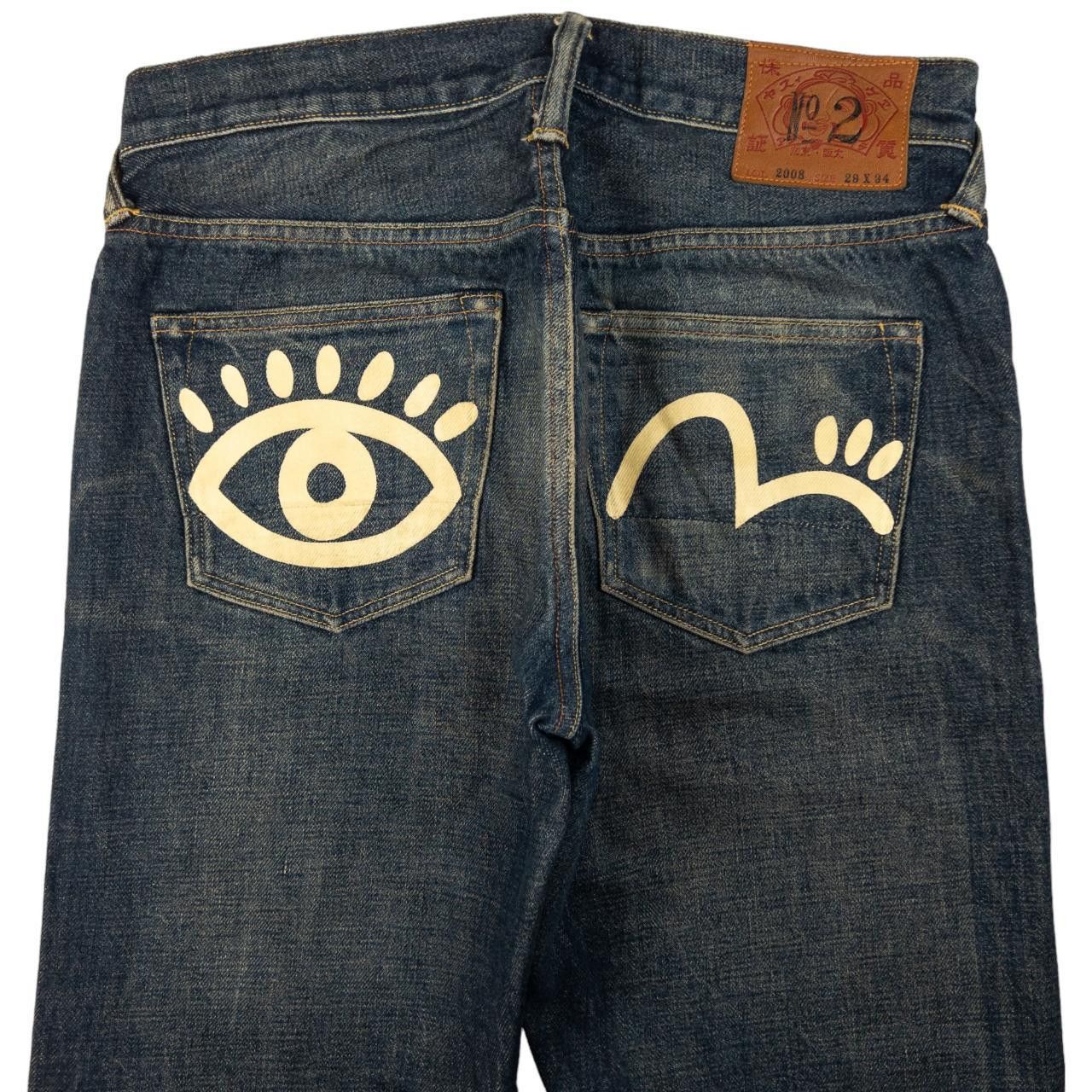Evisu Vintage Evisu Eye Gull Japanese Denim Jeans Size W30 | Grailed