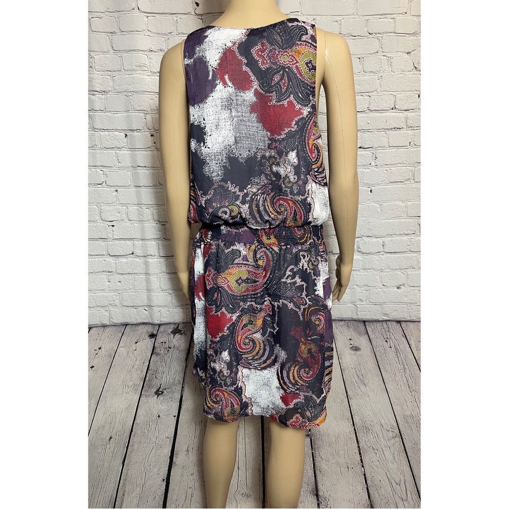 Free People New Free People Falling For Georgette Sleeveless Mini Dress Size L / US 10 / IT 46 - 5 Thumbnail