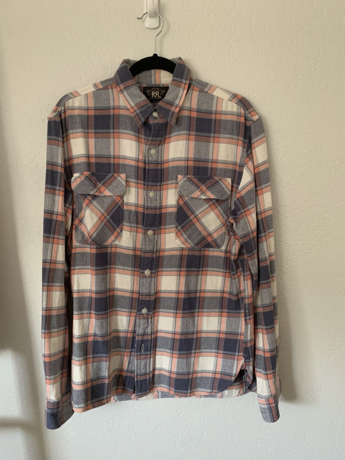 RRL Long Sleeve Flannel Sz M