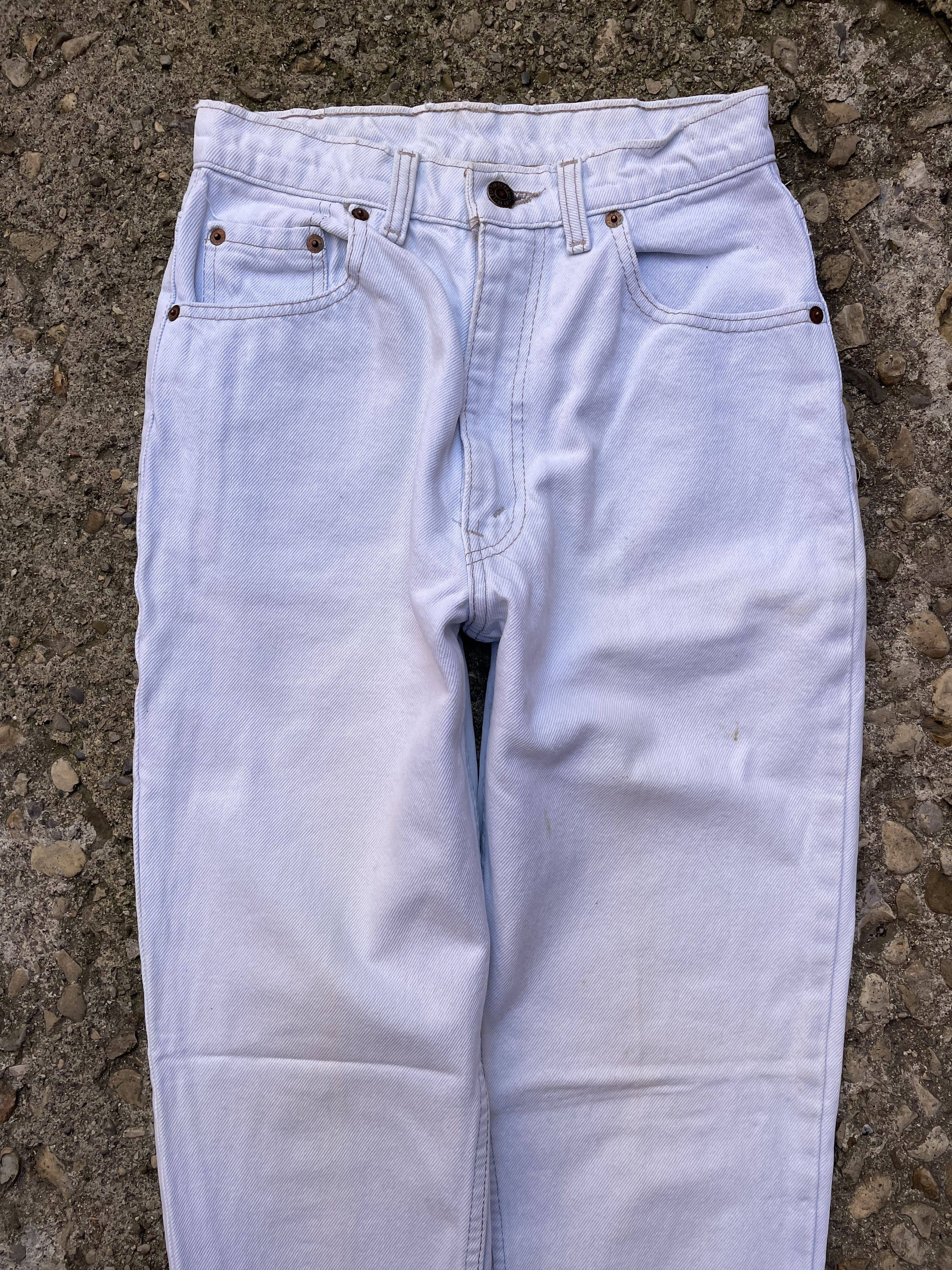 Levi's × Vintage VTG 1990's Levi's 531 Light Wash Denim Jeans Size US 26 / EU 42 - 3 Thumbnail